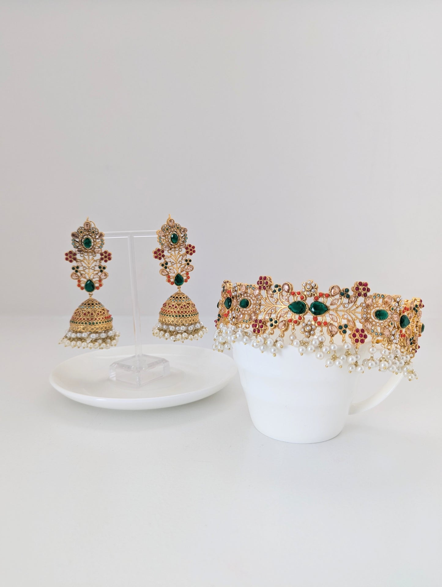 Nauratan Set - Emerald Green