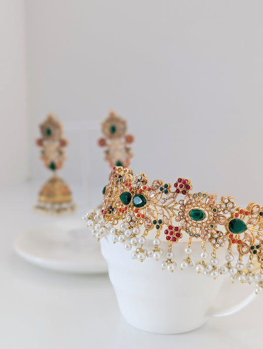 Nauratan Set - Emerald Green