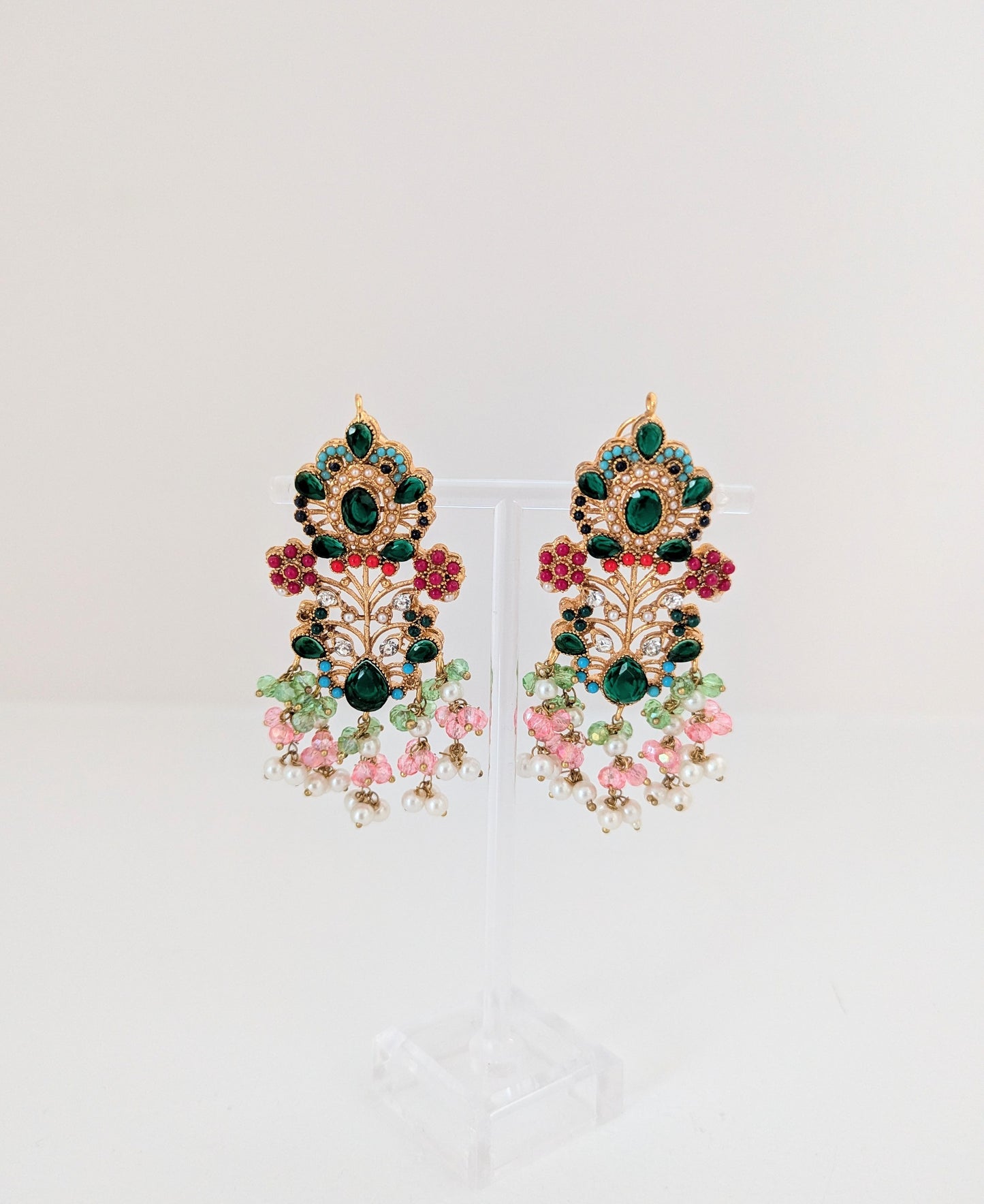 The Bloom Collection - Dark Green and Pastel