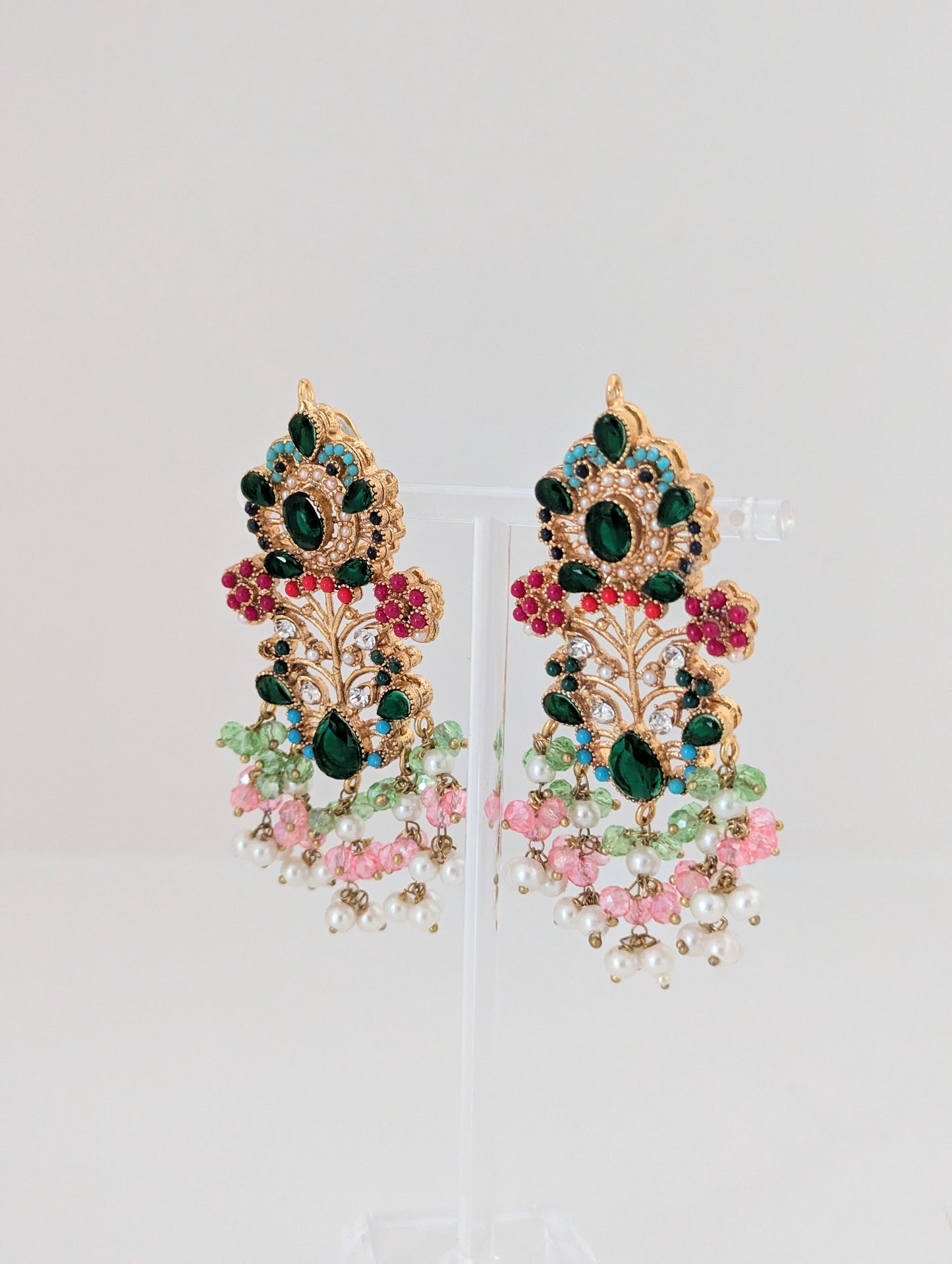 The Bloom Collection - Dark Green and Pastel