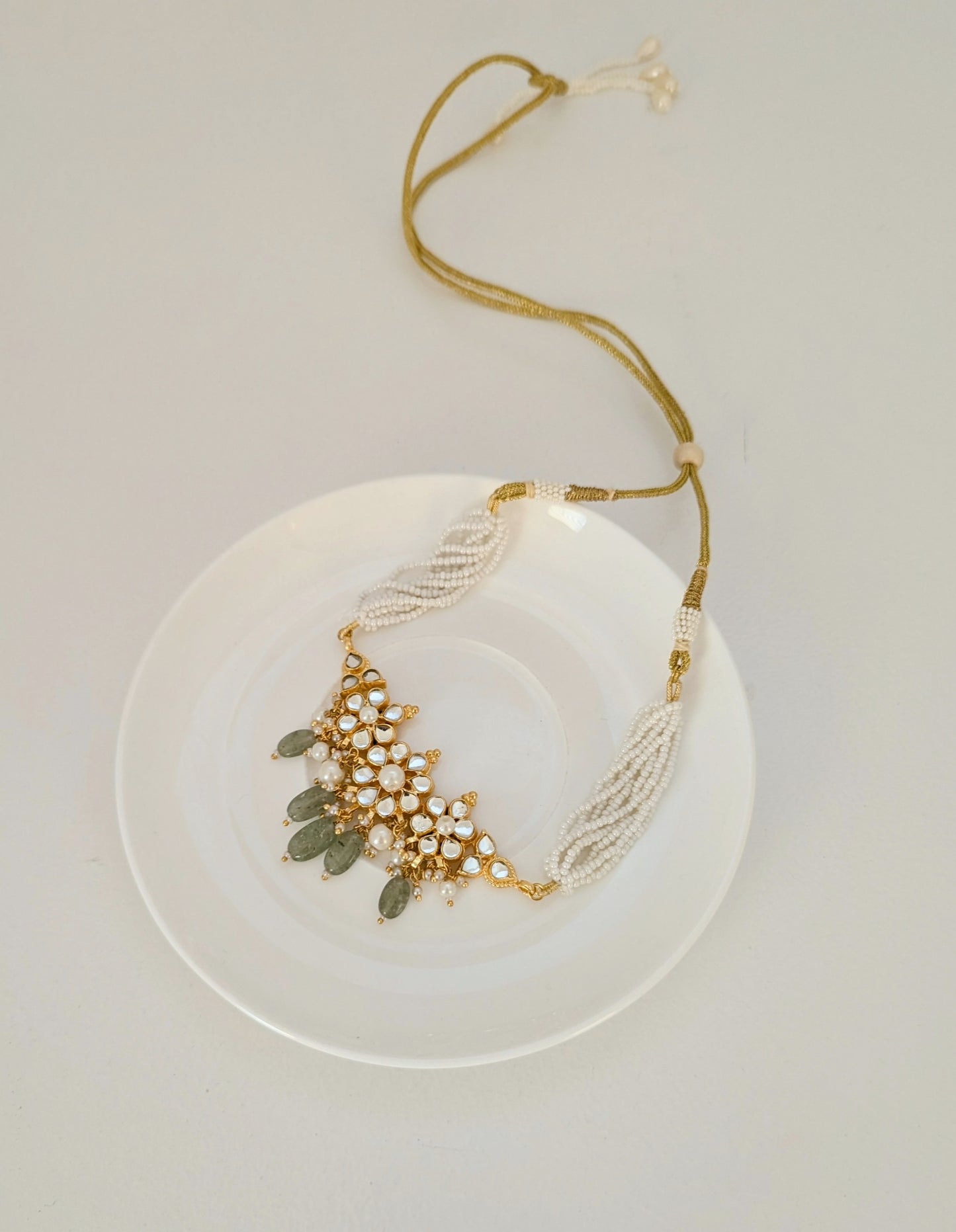 Pachi Kundan Set - Timeless Meadow