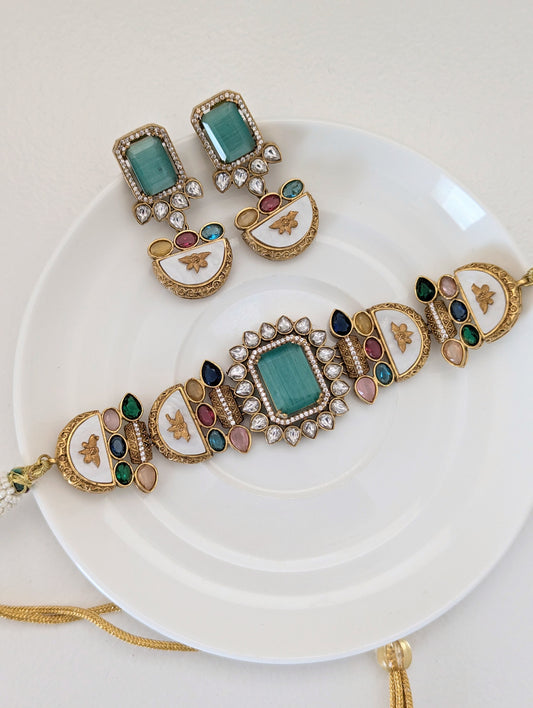 Sunset Harmony - Sea Green