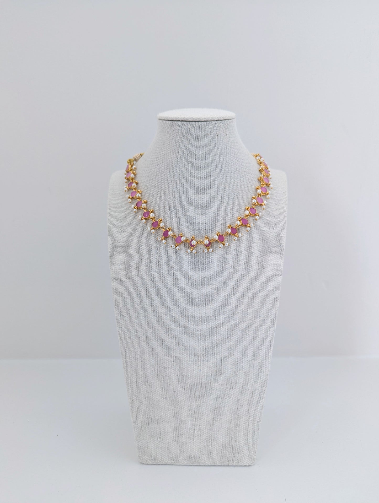 Rosette Pearl Set