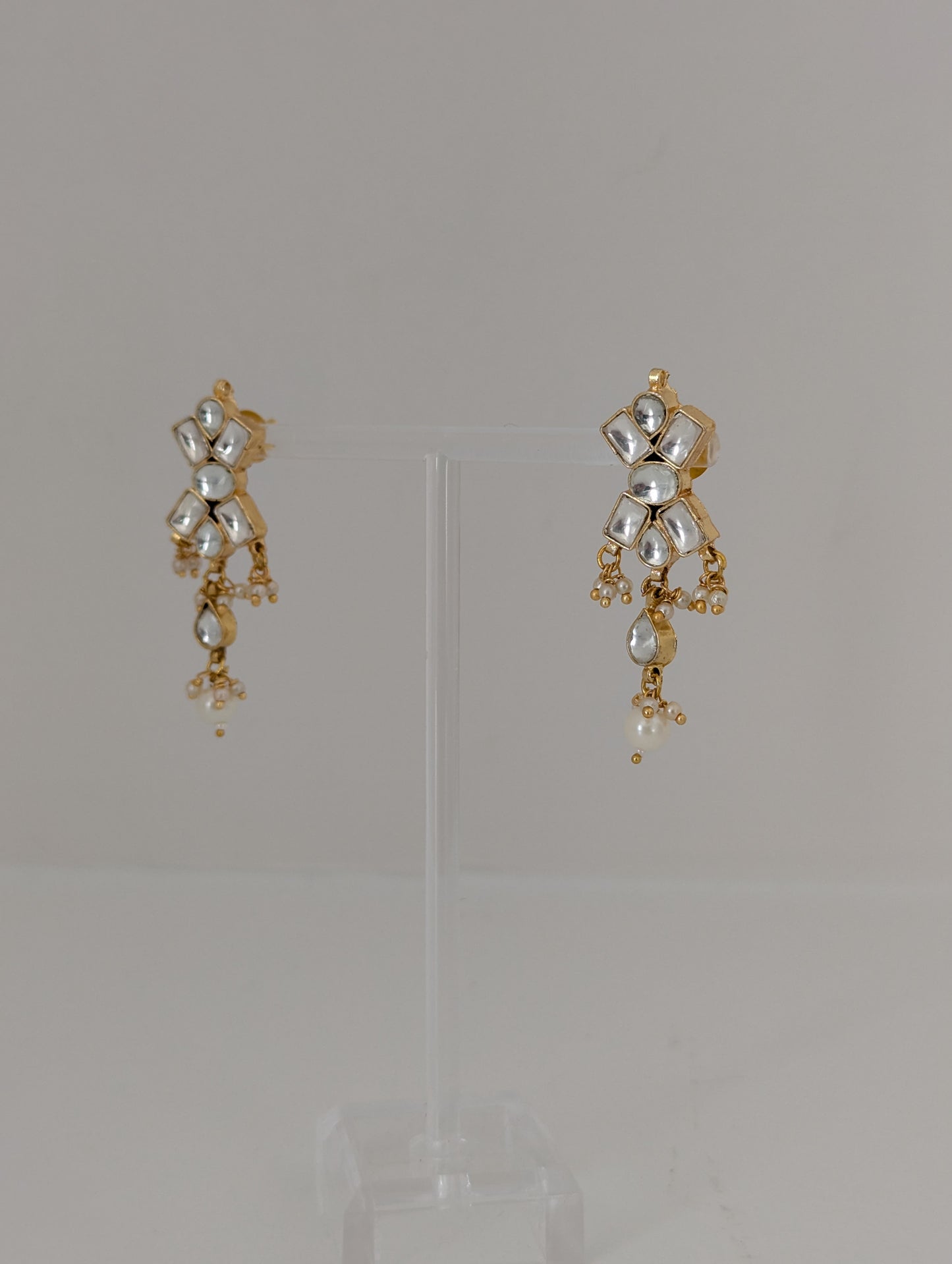 Pachi Kundan Set - Golden Grace