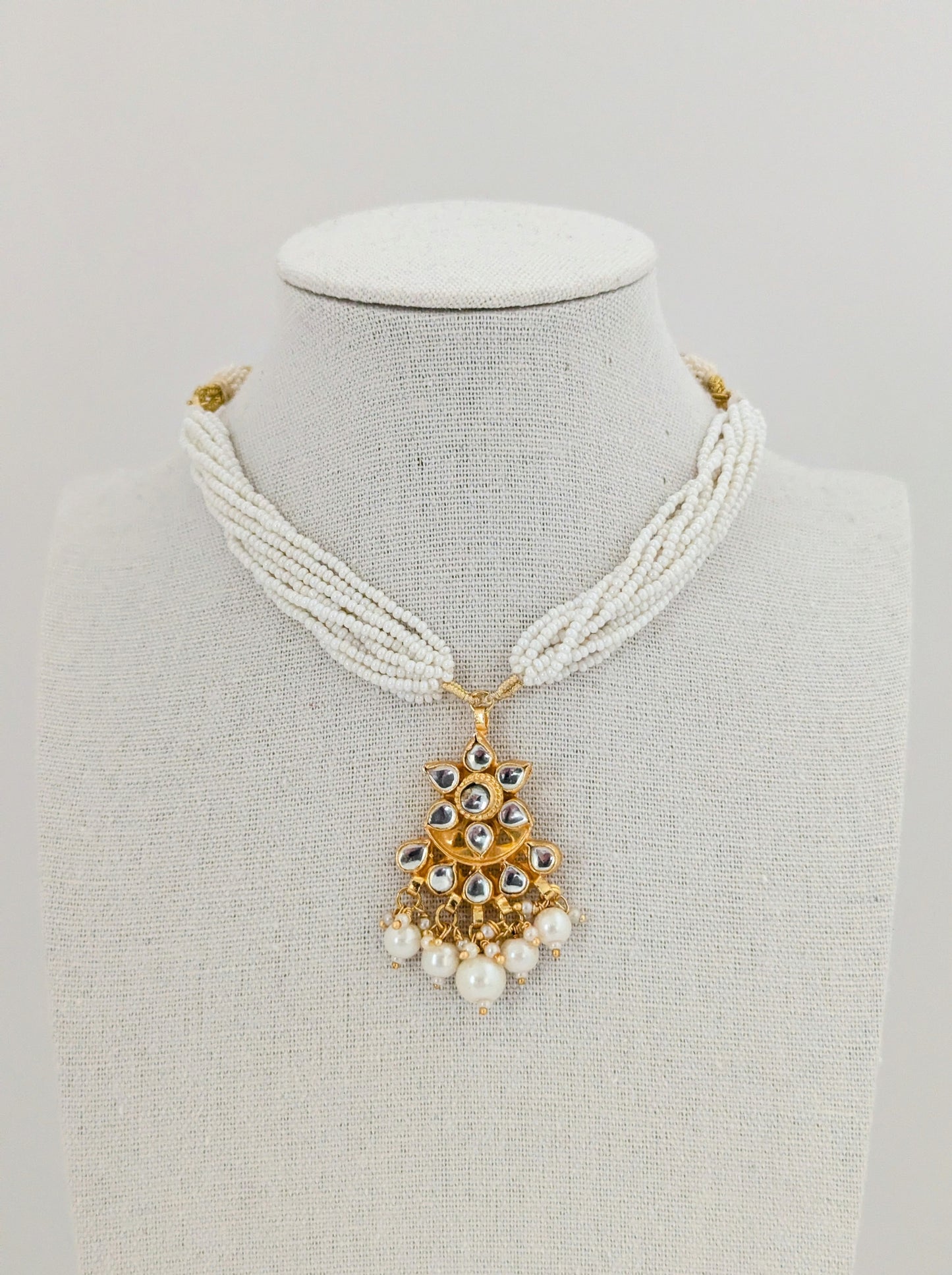 Pachi Kundan Set - Noor