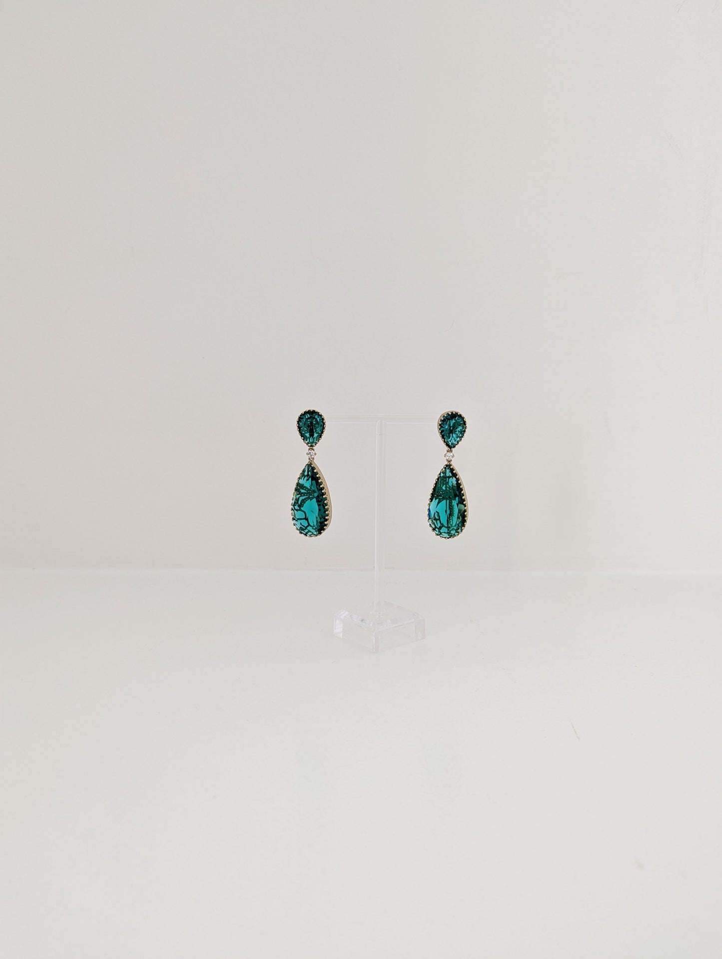 Elysia Earrings - Turquoise/Sea Green