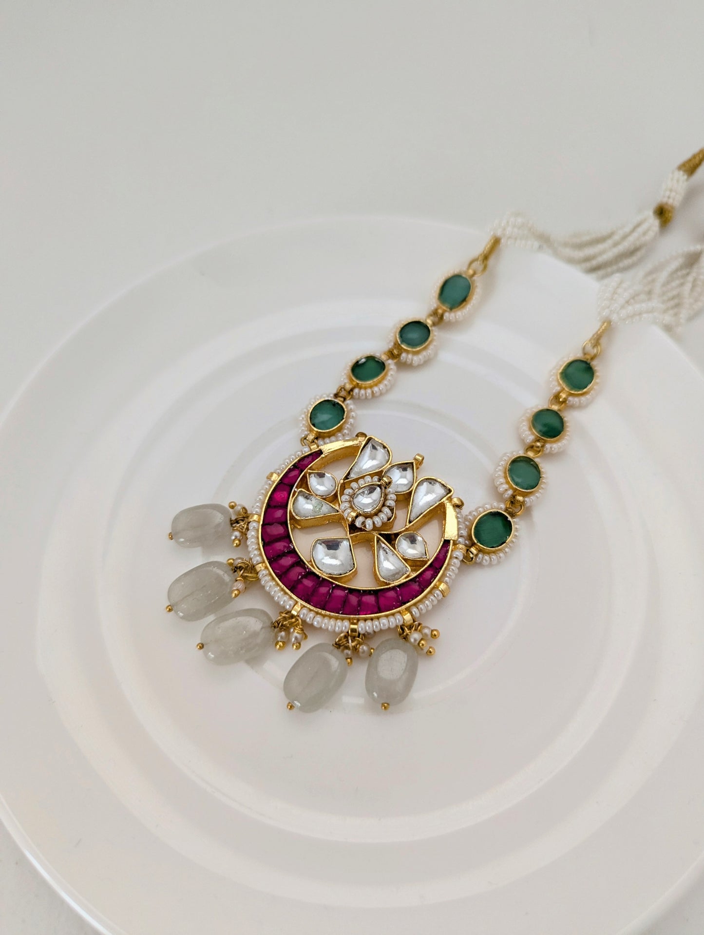 Pachi Kundan Set - Arzoo