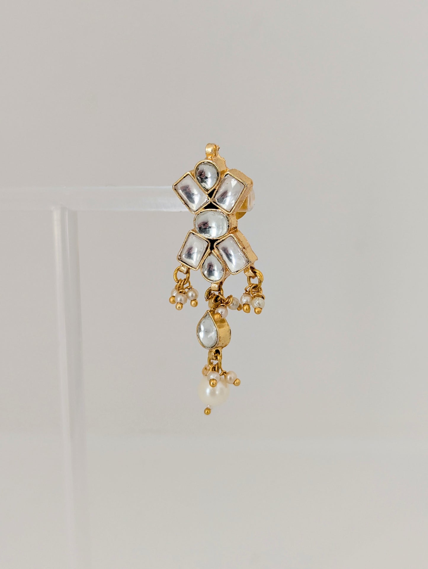 Pachi Kundan Set - Golden Grace