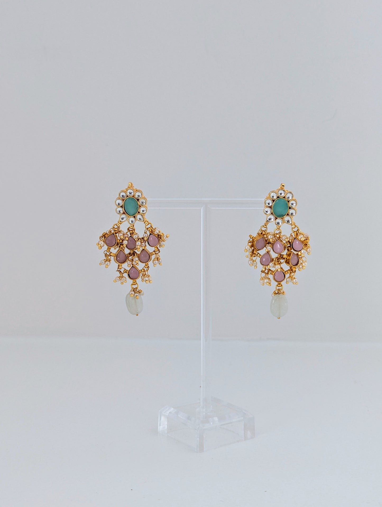 Pachi Kundan Set - Gulbahaar