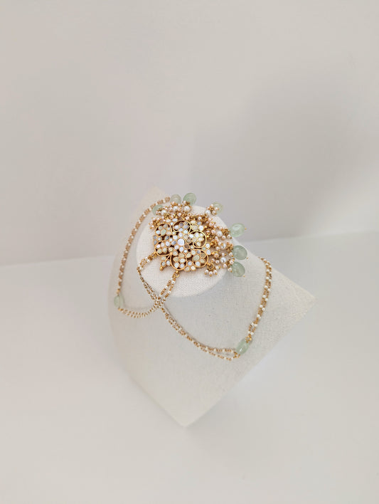 Zariah - Mint (necklace only, no earrings)