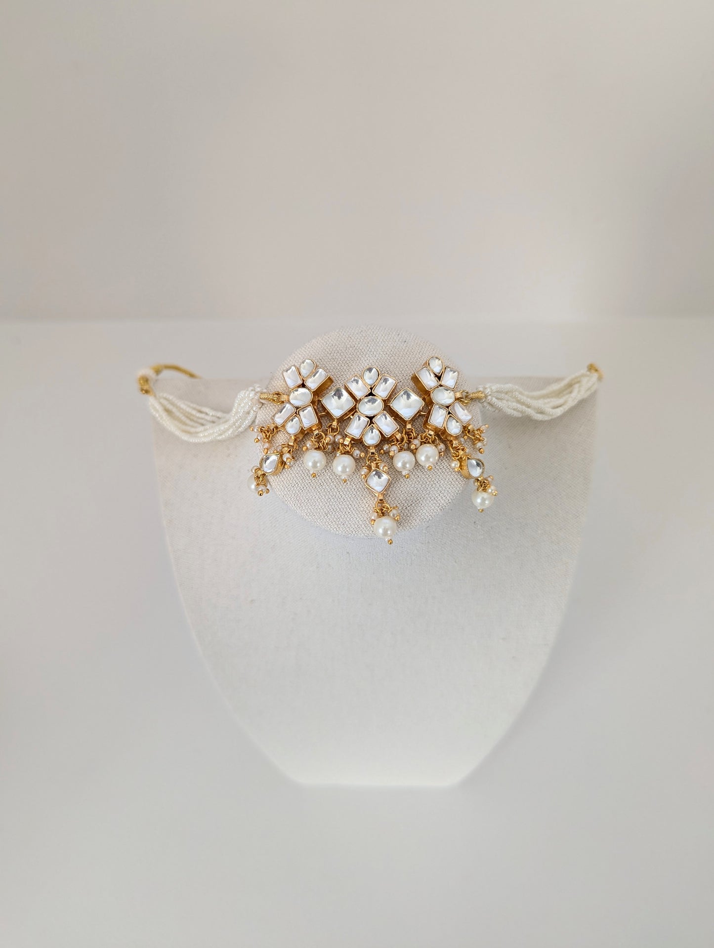 Pachi Kundan Set - Golden Grace
