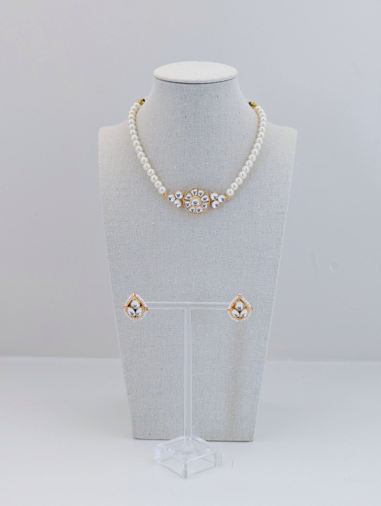 Pachi Kundan Set - Pearl Royale - 2.0