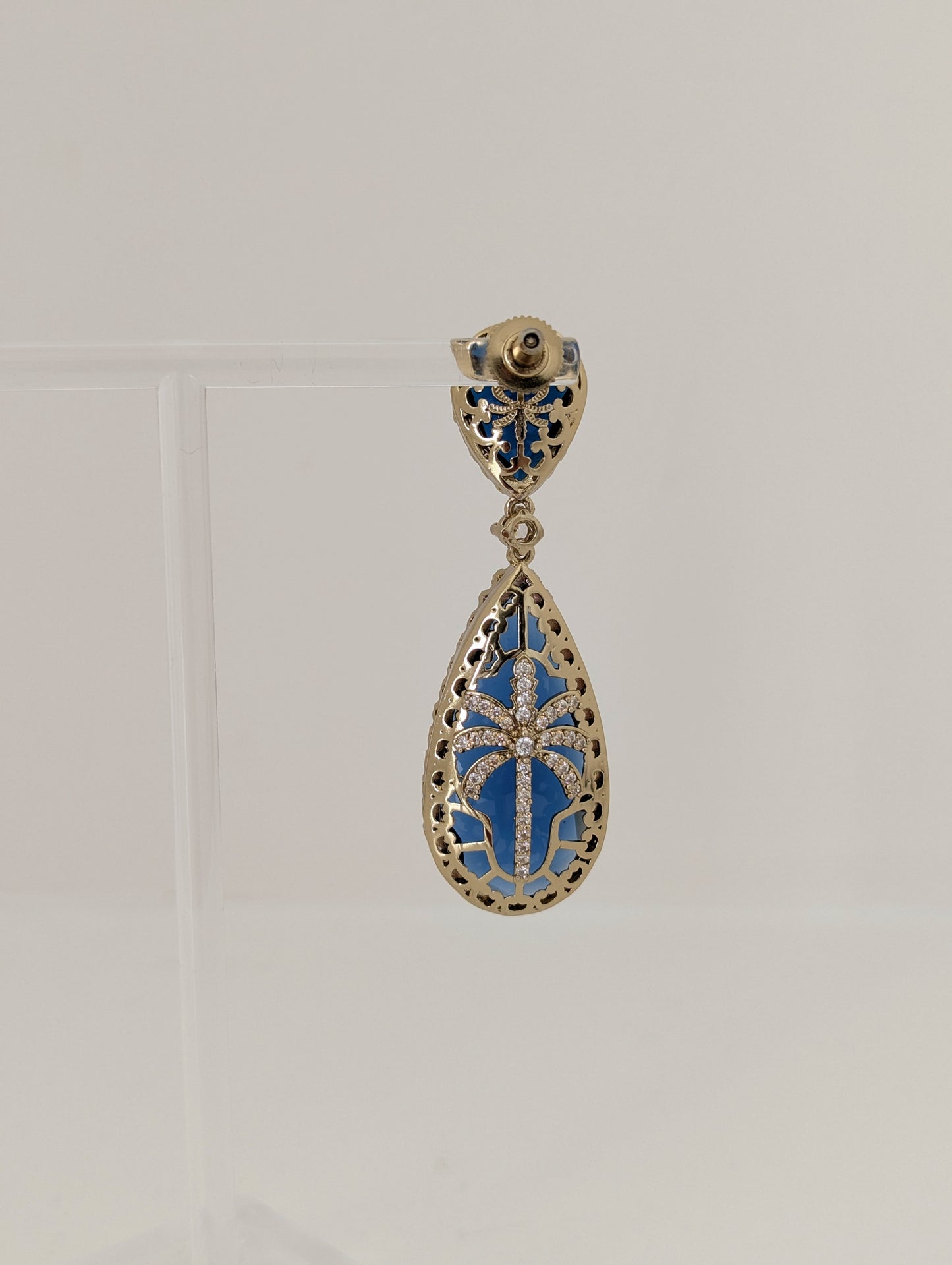 Elysia Earrings - Dark Blue