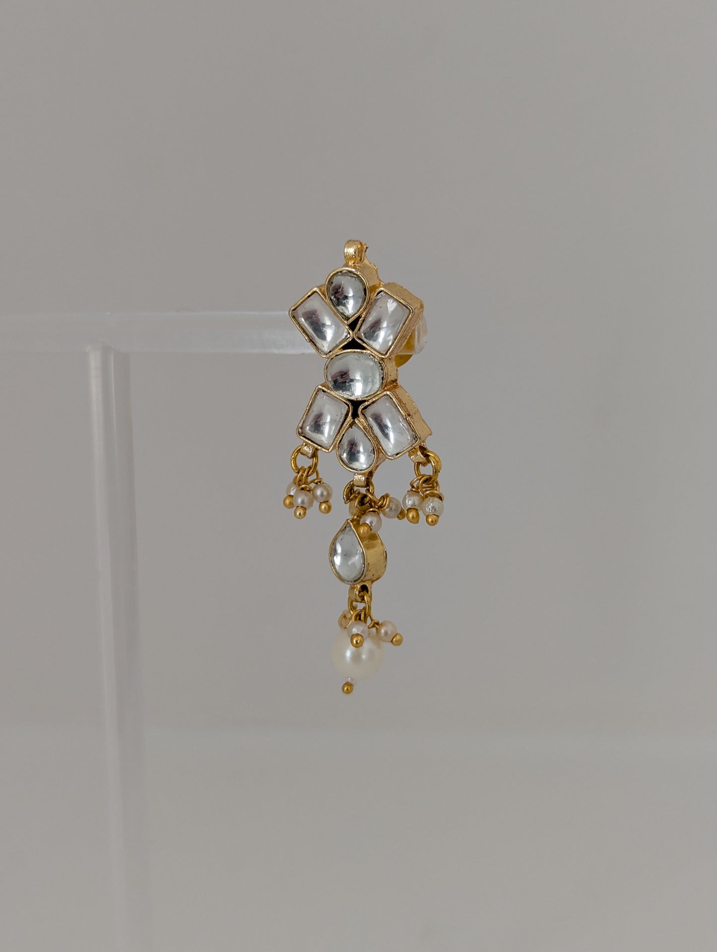 Pachi Kundan Set - Golden Grace