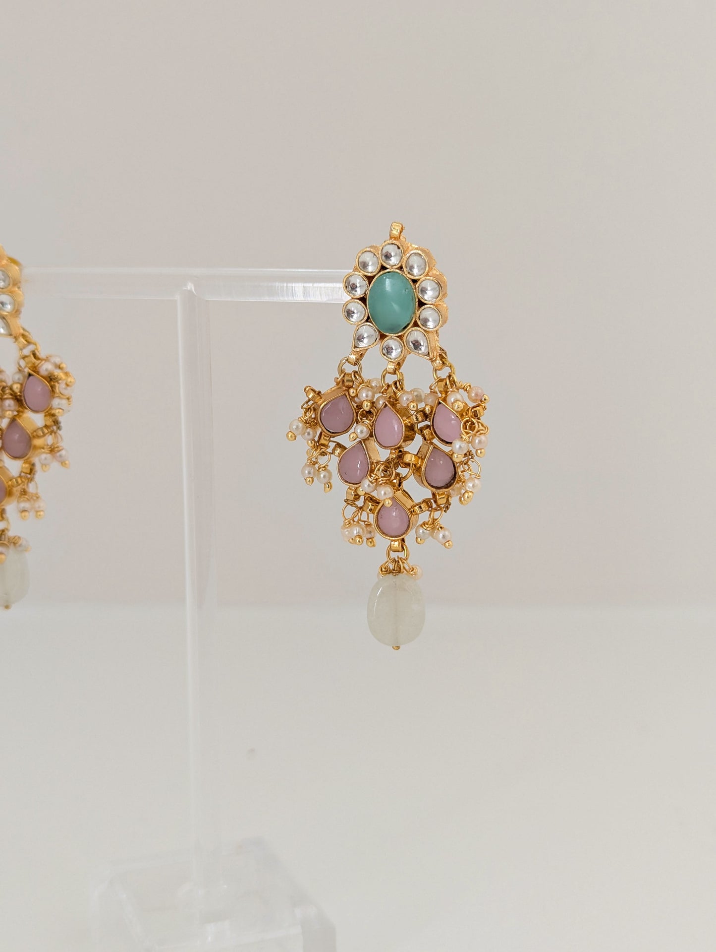 Pachi Kundan Set - Gulbahaar