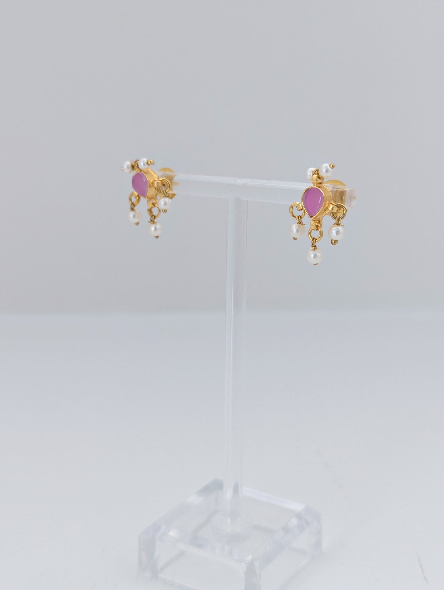 Rosette Pearl Set