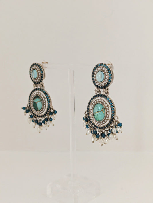 Chroma Earrings - Azurea