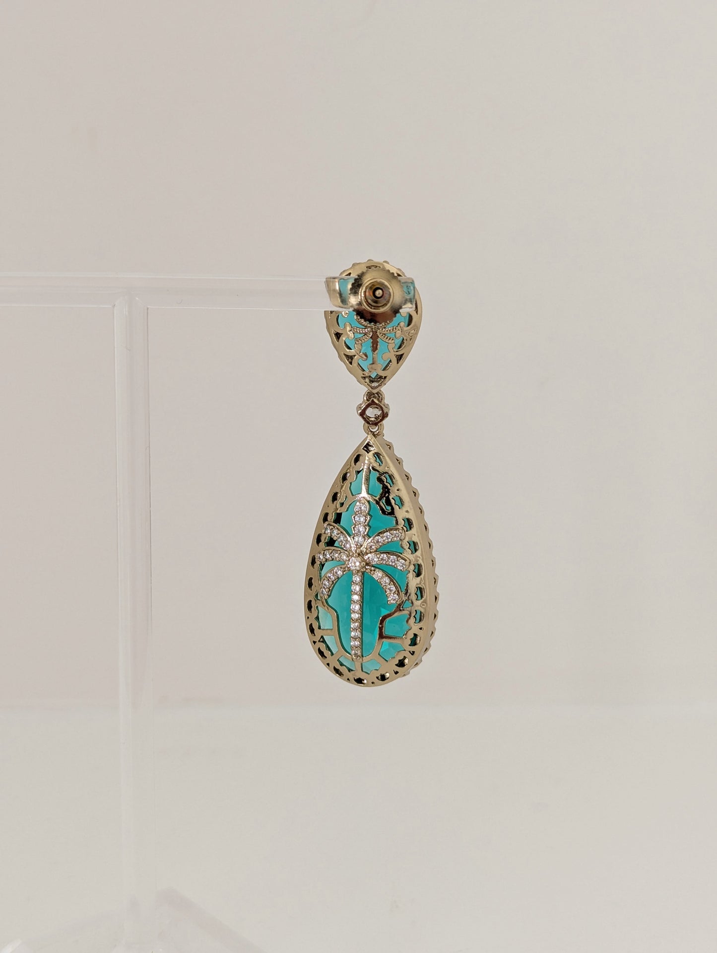 Elysia Earrings - Turquoise/Sea Green