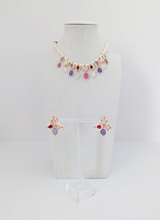 Royal Pearl - Magenta Center