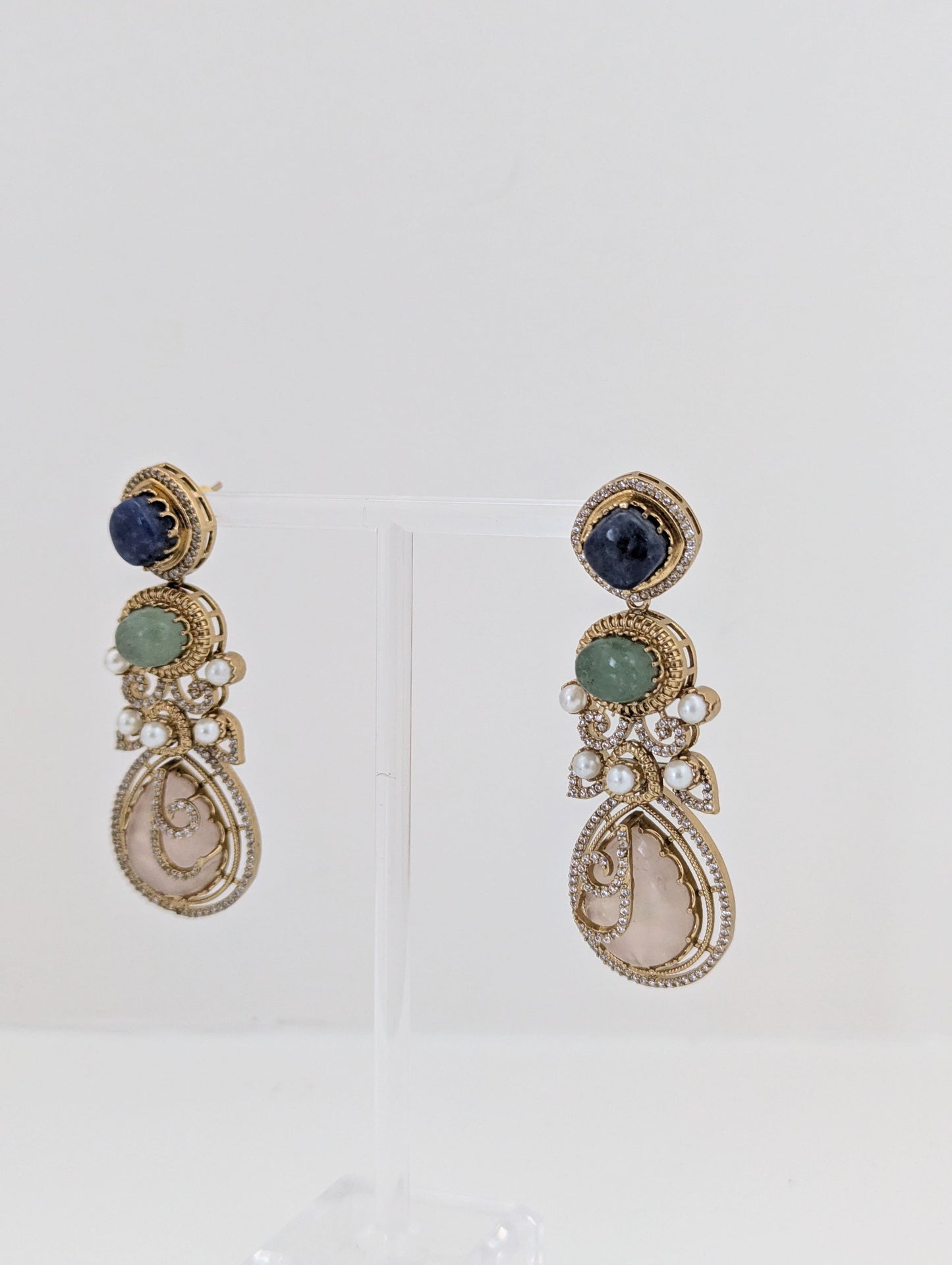 Celestia Drops Collection - Navy, Green & Blush