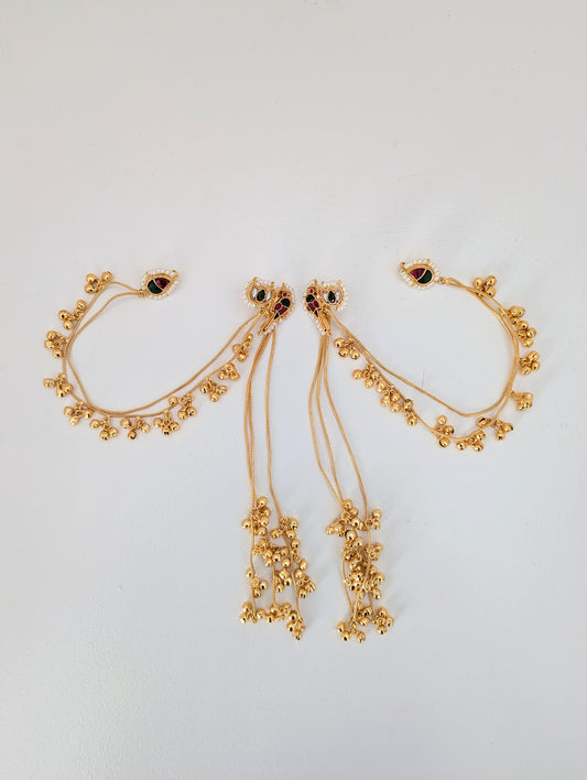 Lotus Veil Earrings