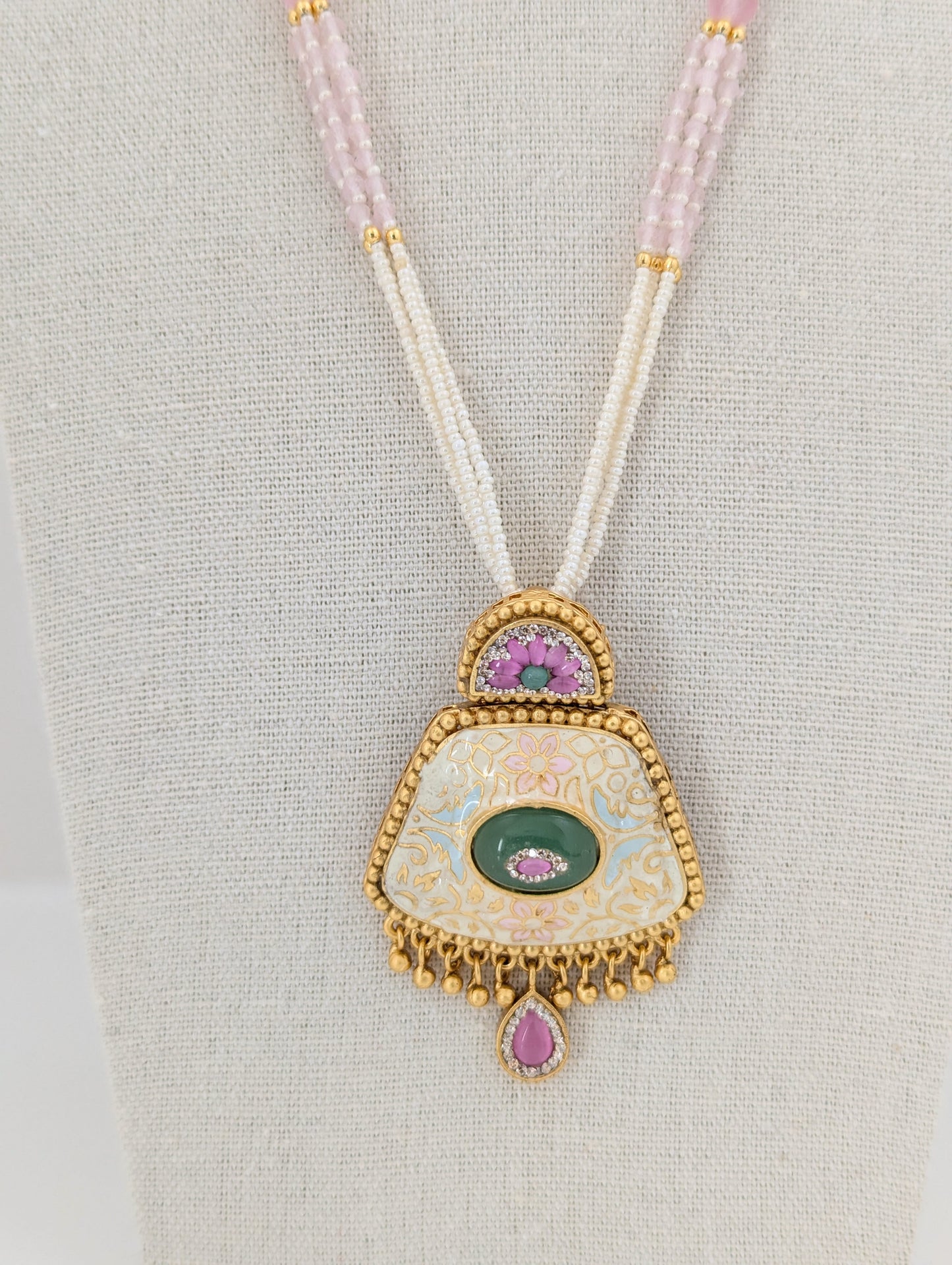 Heritage Set - Pastel Pink, Blue and Dark Green