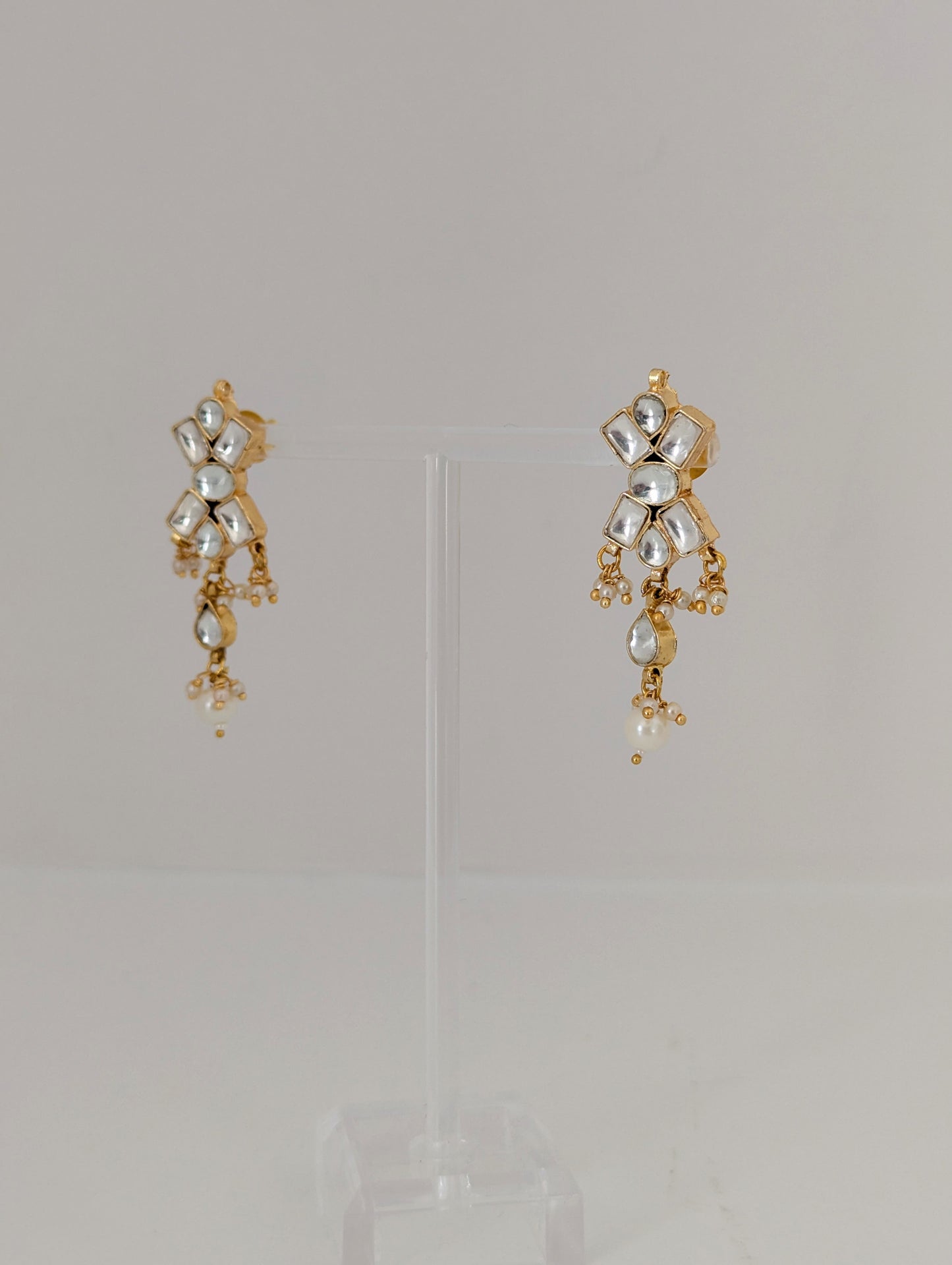 Pachi Kundan Set - Golden Grace