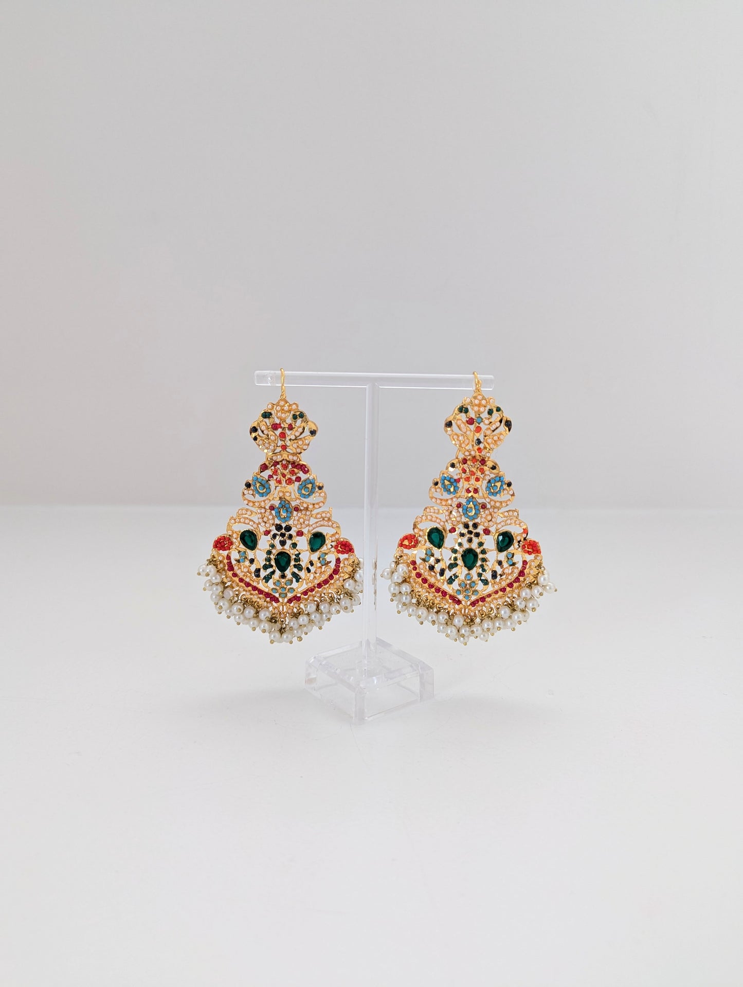 Nauratan Set - Gilded Bloom (Dark Green)