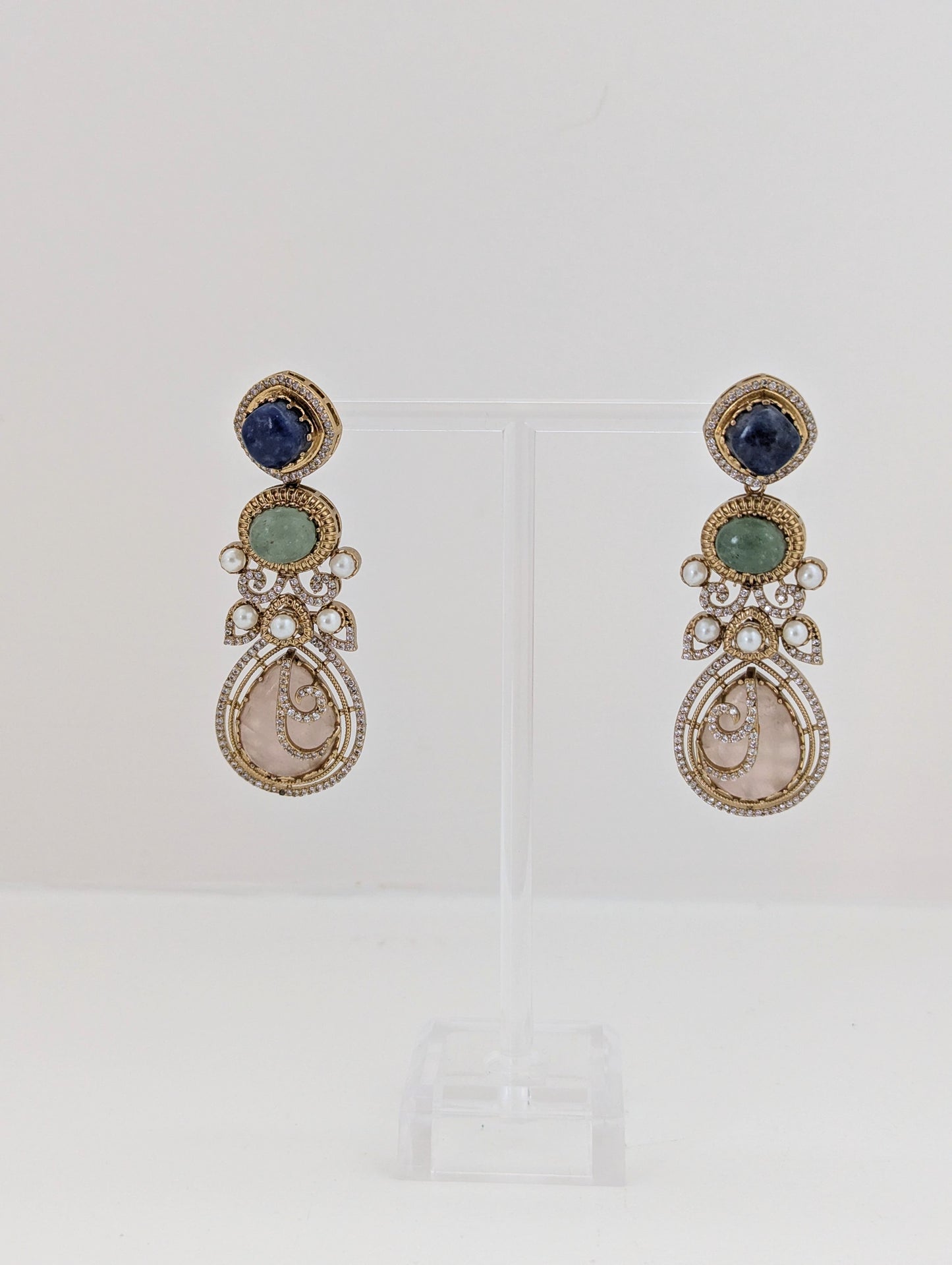 Celestia Drops Collection - Navy, Green & Blush