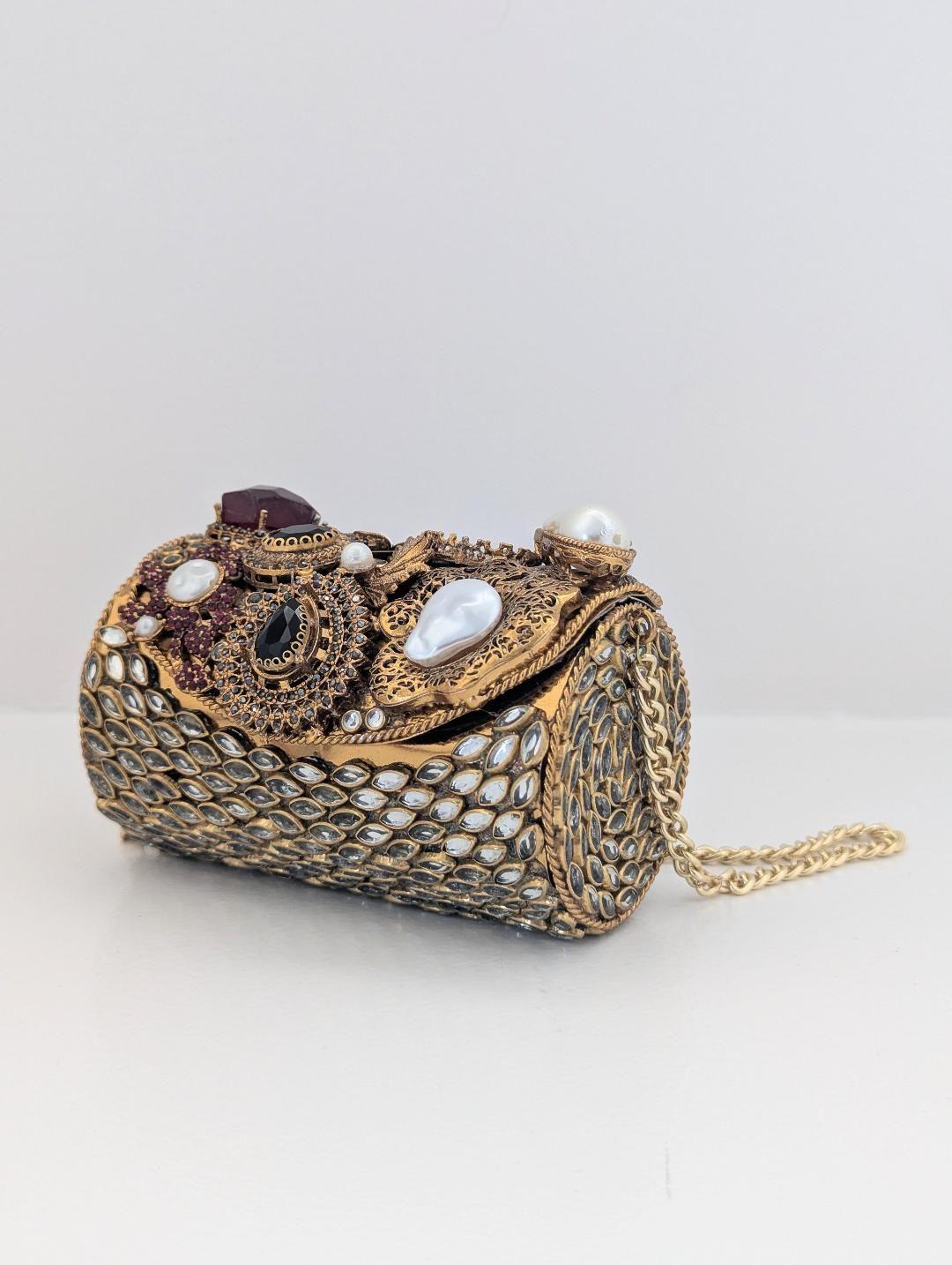 Sorelle Mini Kundan Clutch