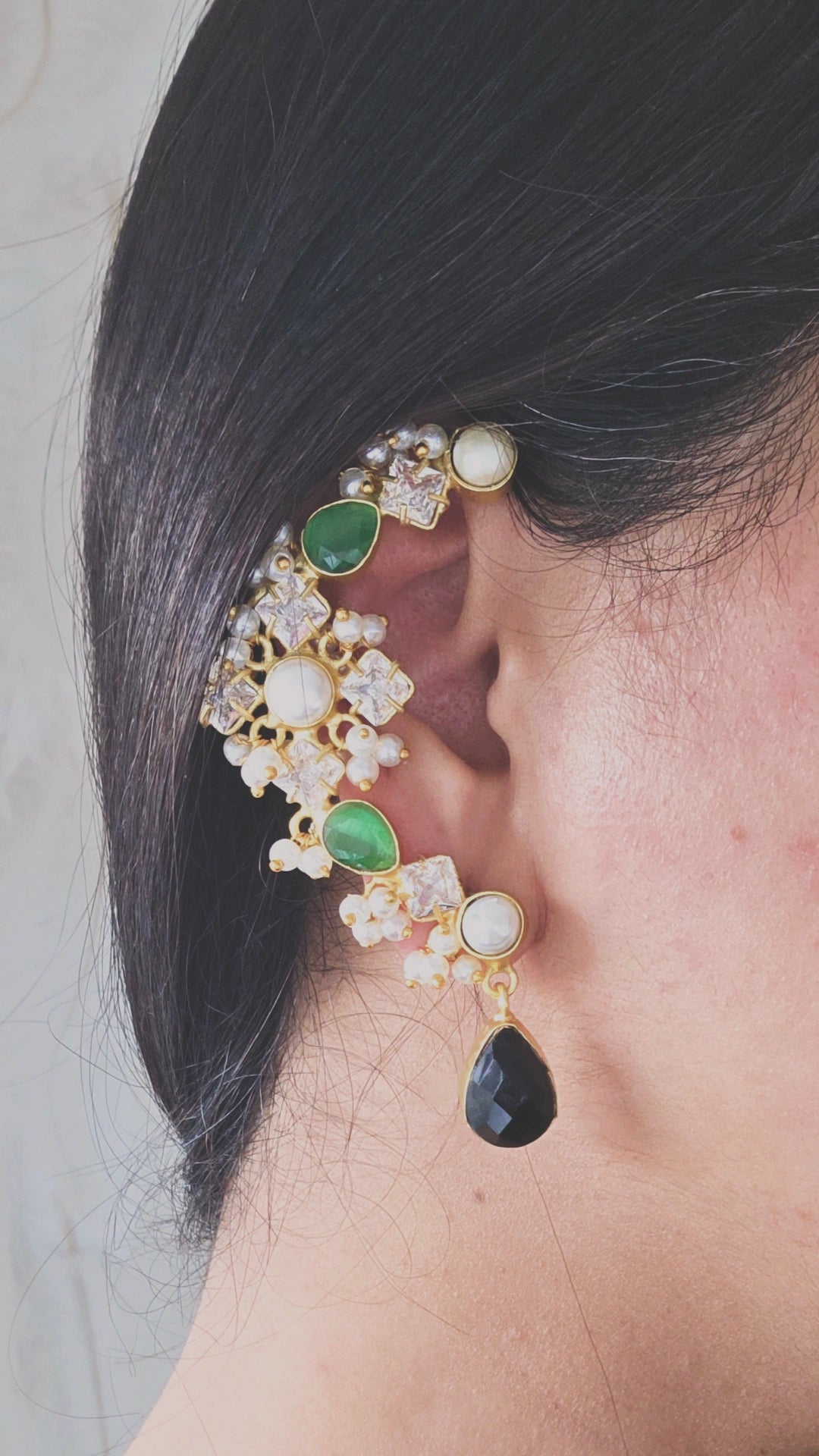 Les Fleur Collection - Green & Black