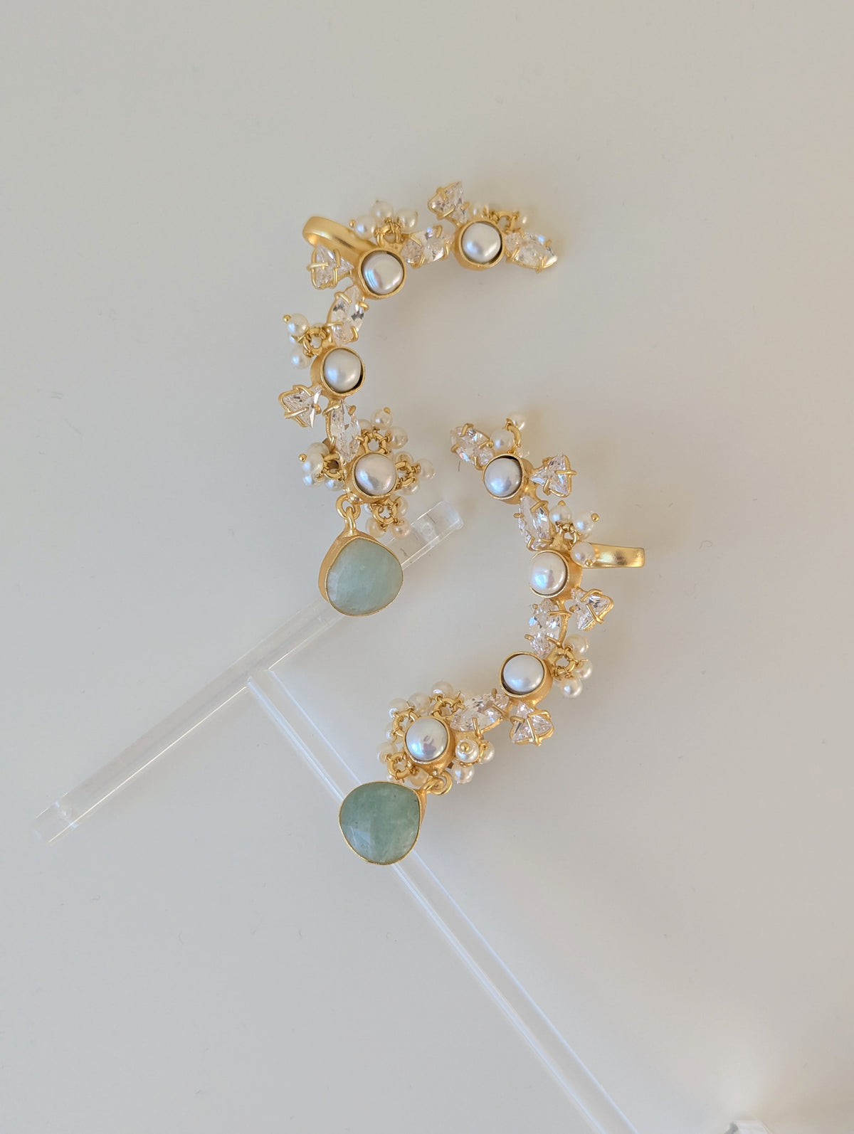 Les Fleur Collection  - Soft Blue/Green