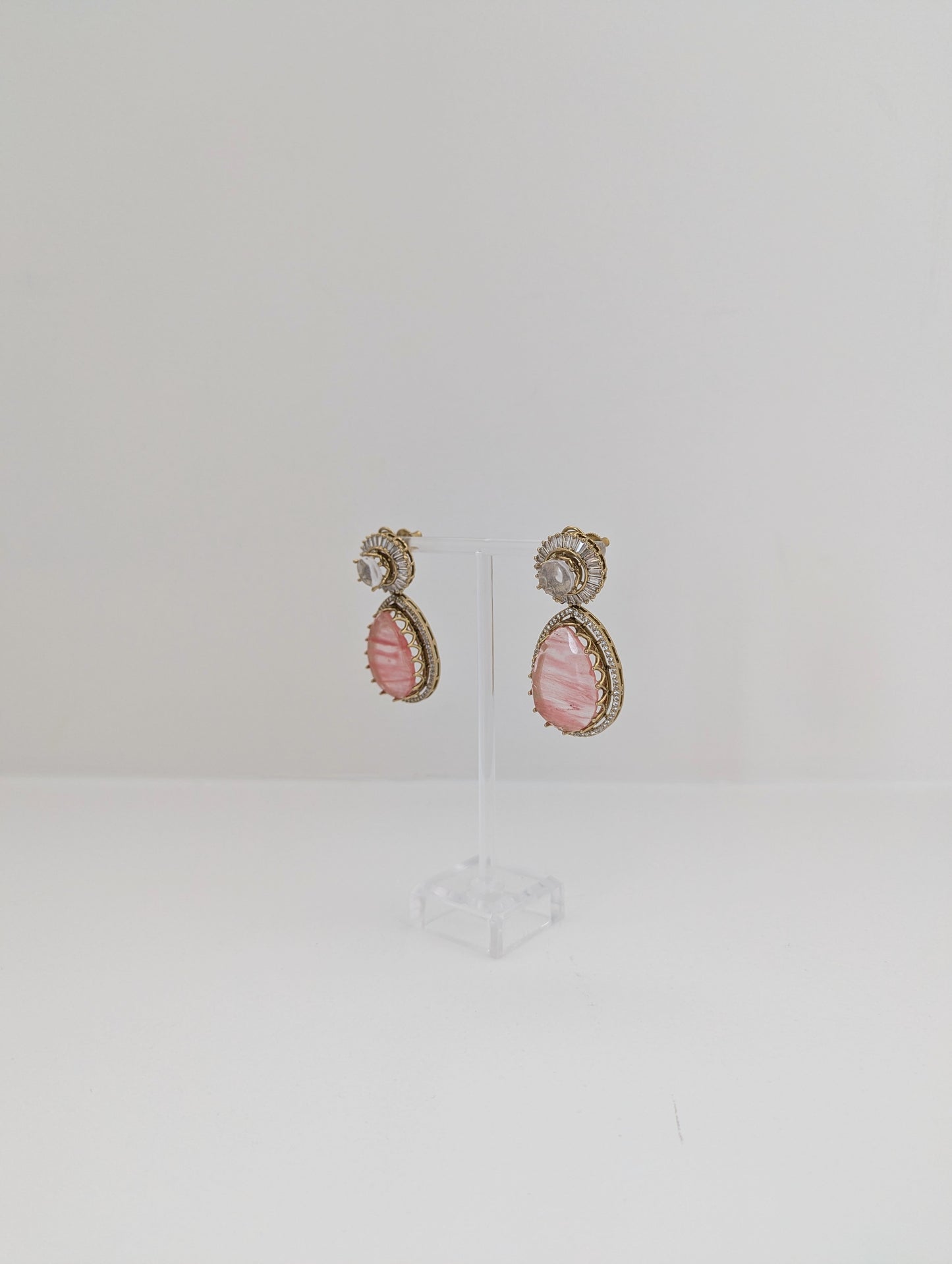 Chroma Drops - Blush Earrings