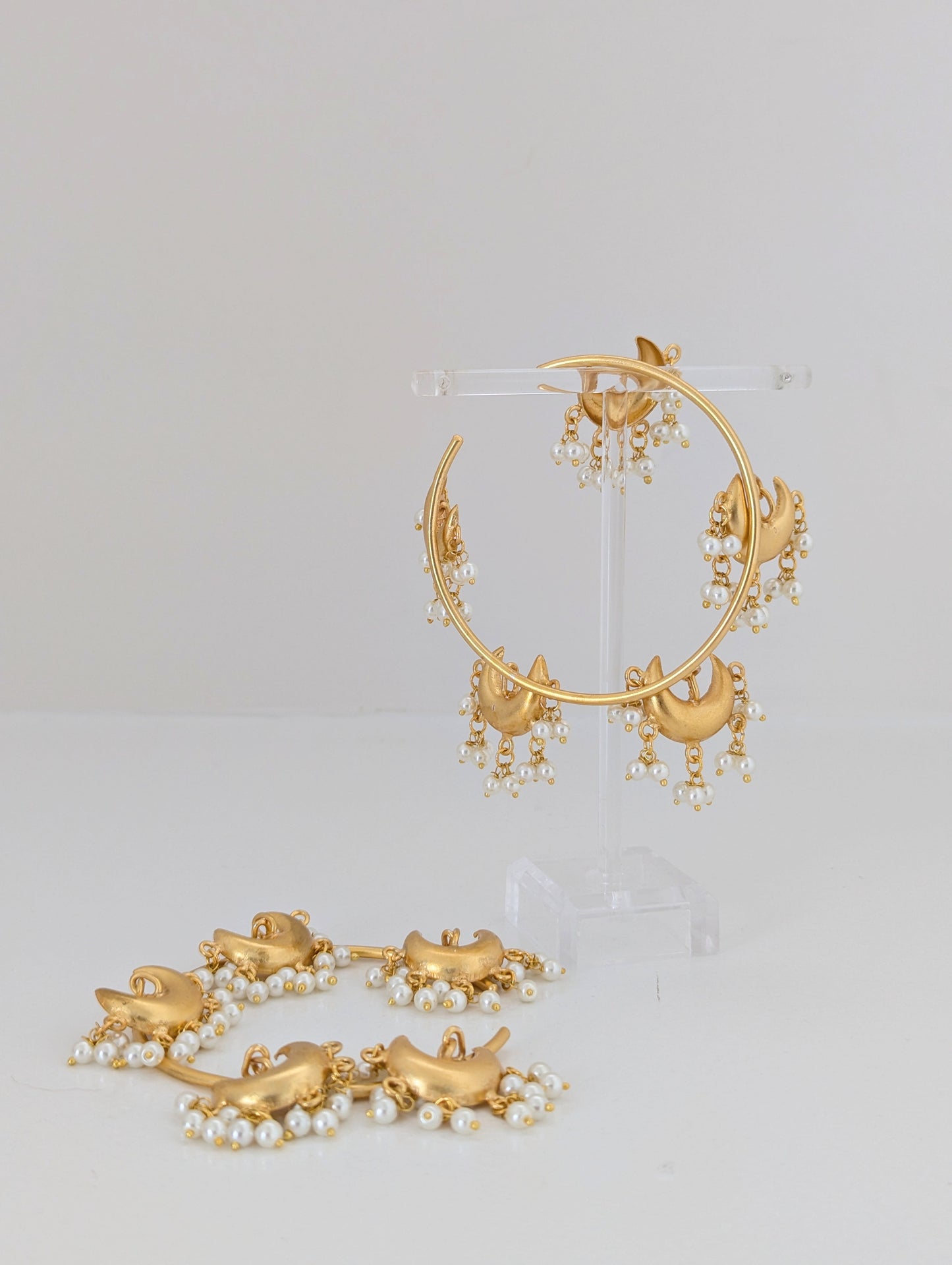 Meher Crescent Bangles (Set of Two)