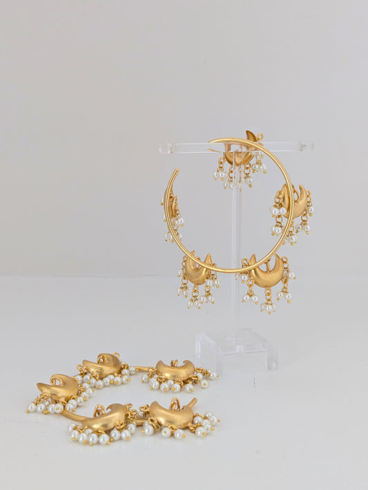 Meher Crescent Bangles (Set of Two)