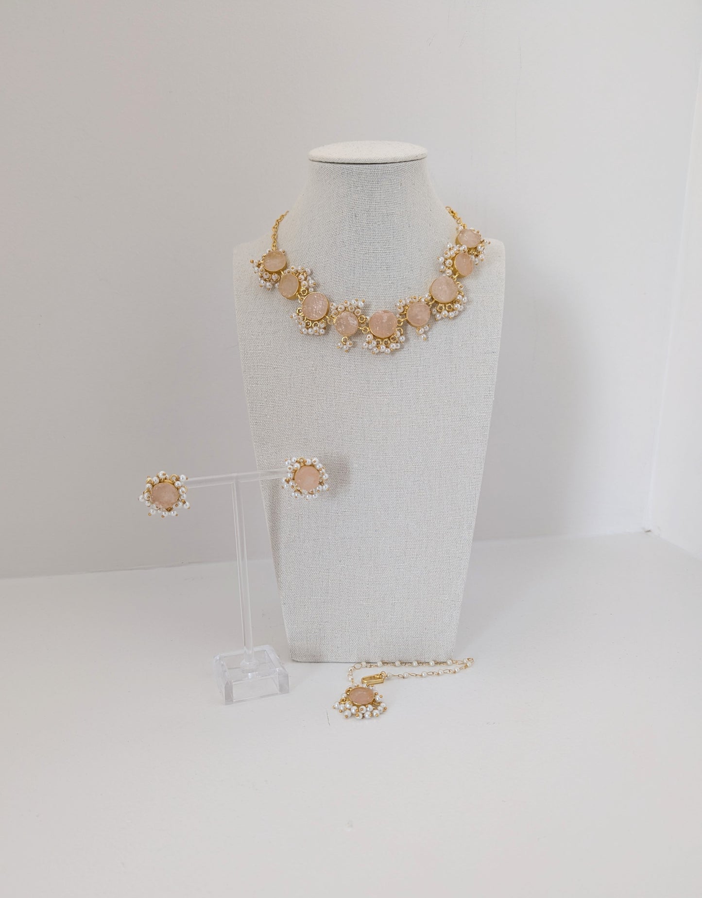 Classic Freshwater Pearl - Roselle Glow