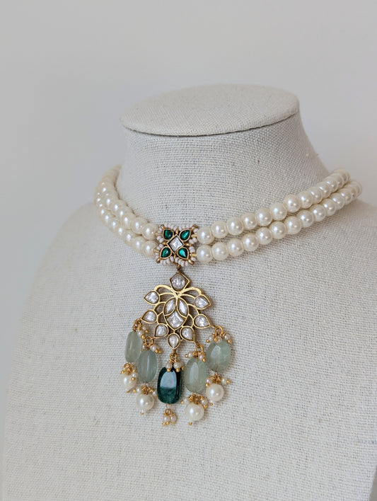 Seraphine Pachi Kundan Set