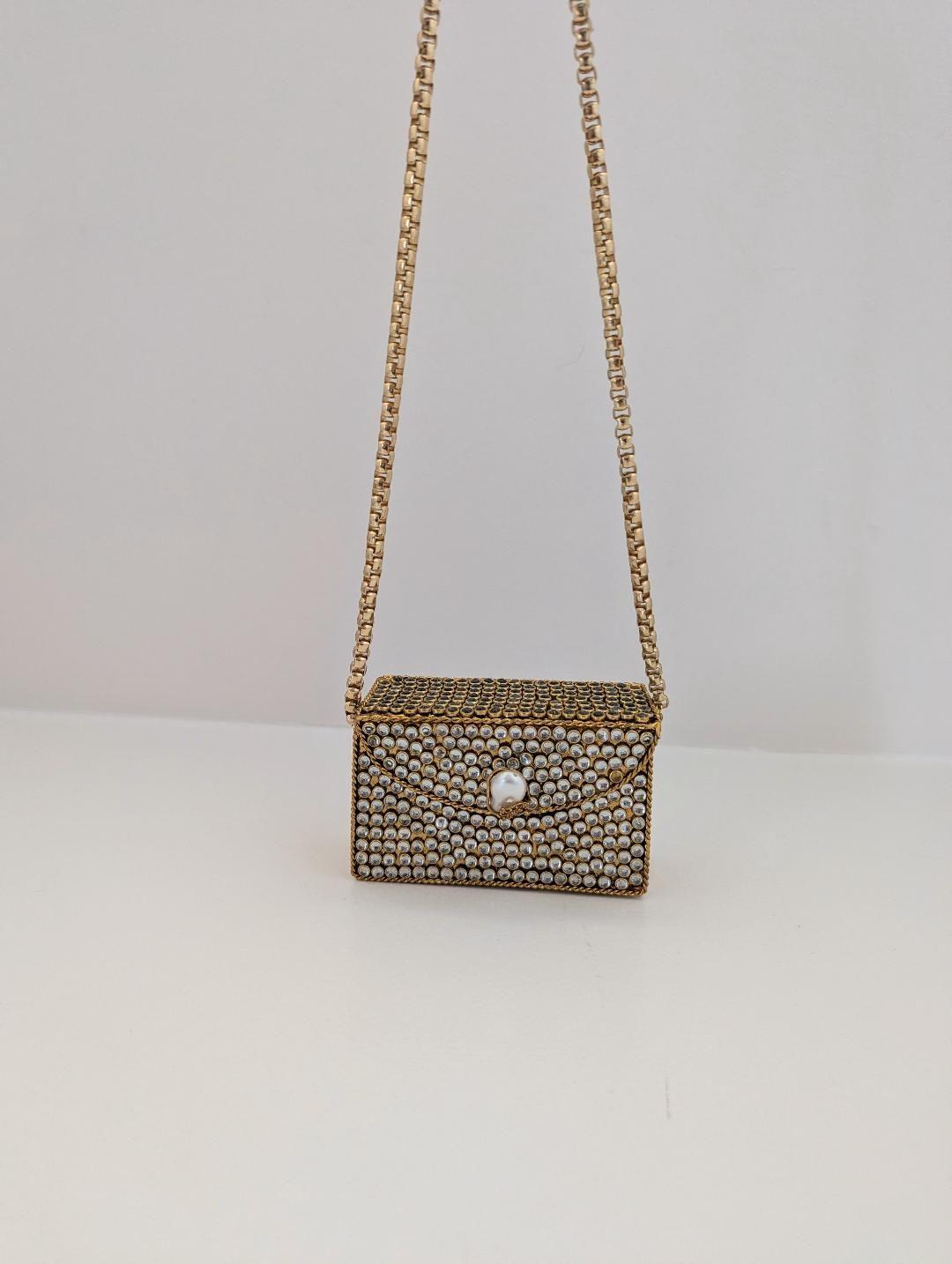 Aveline Mini Kundan Clutch