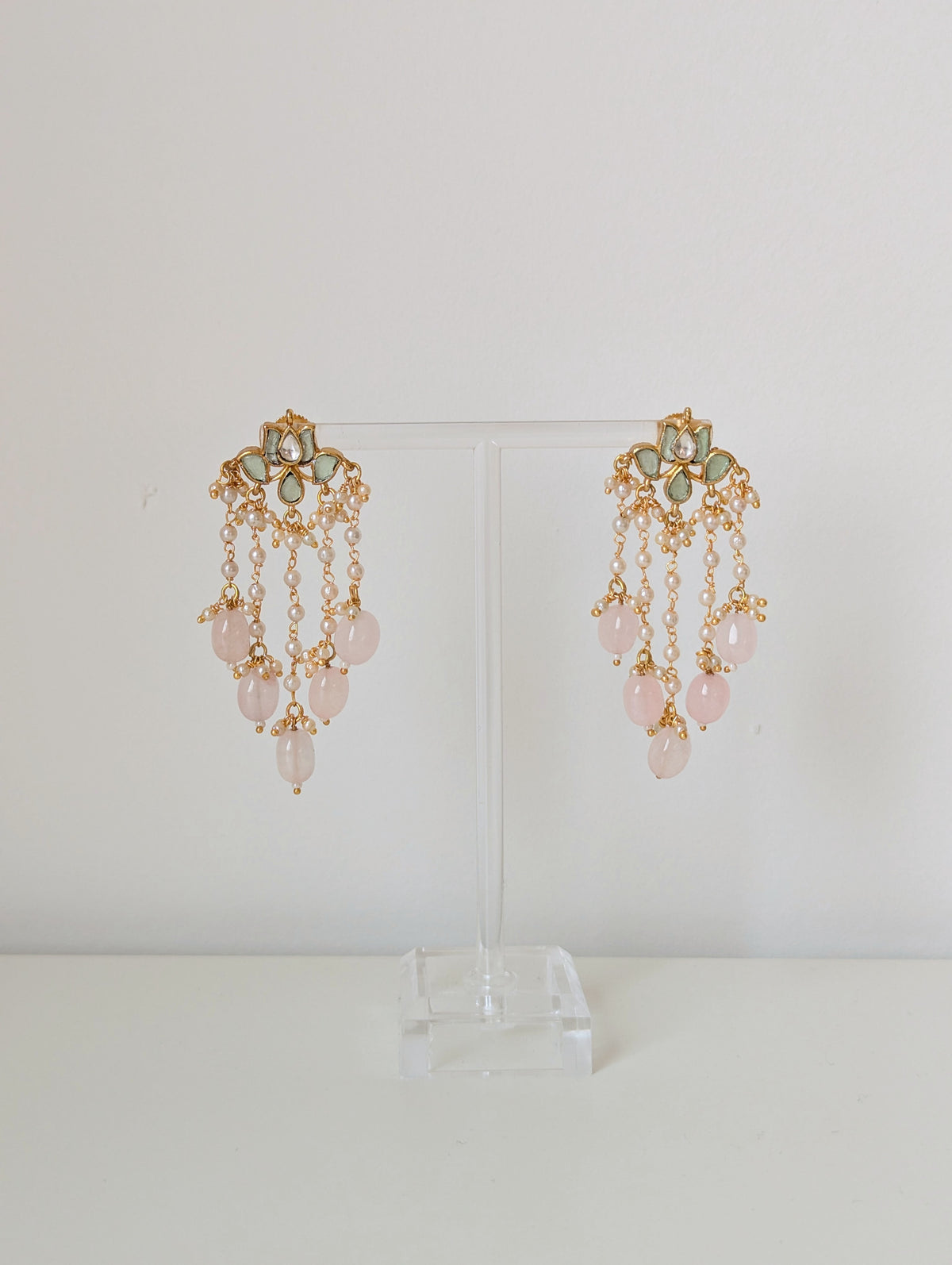 Serene Rose Kundan Set