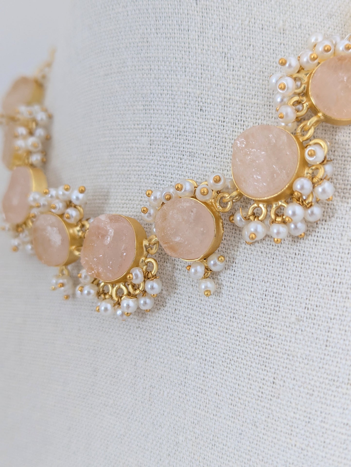 Classic Freshwater Pearl - Roselle Glow