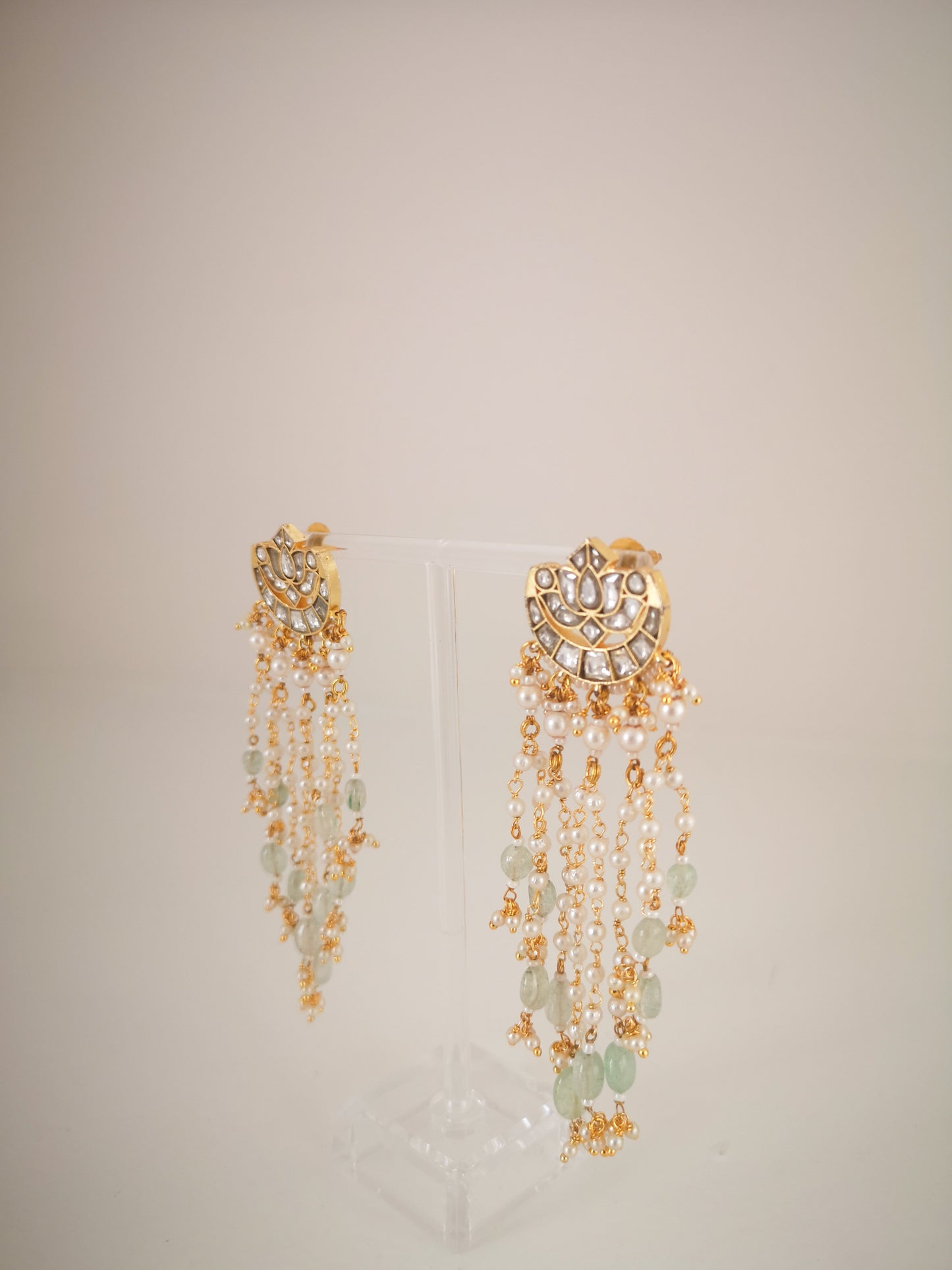 Introducing our waterfall earrings for the festive season. Mint colour
