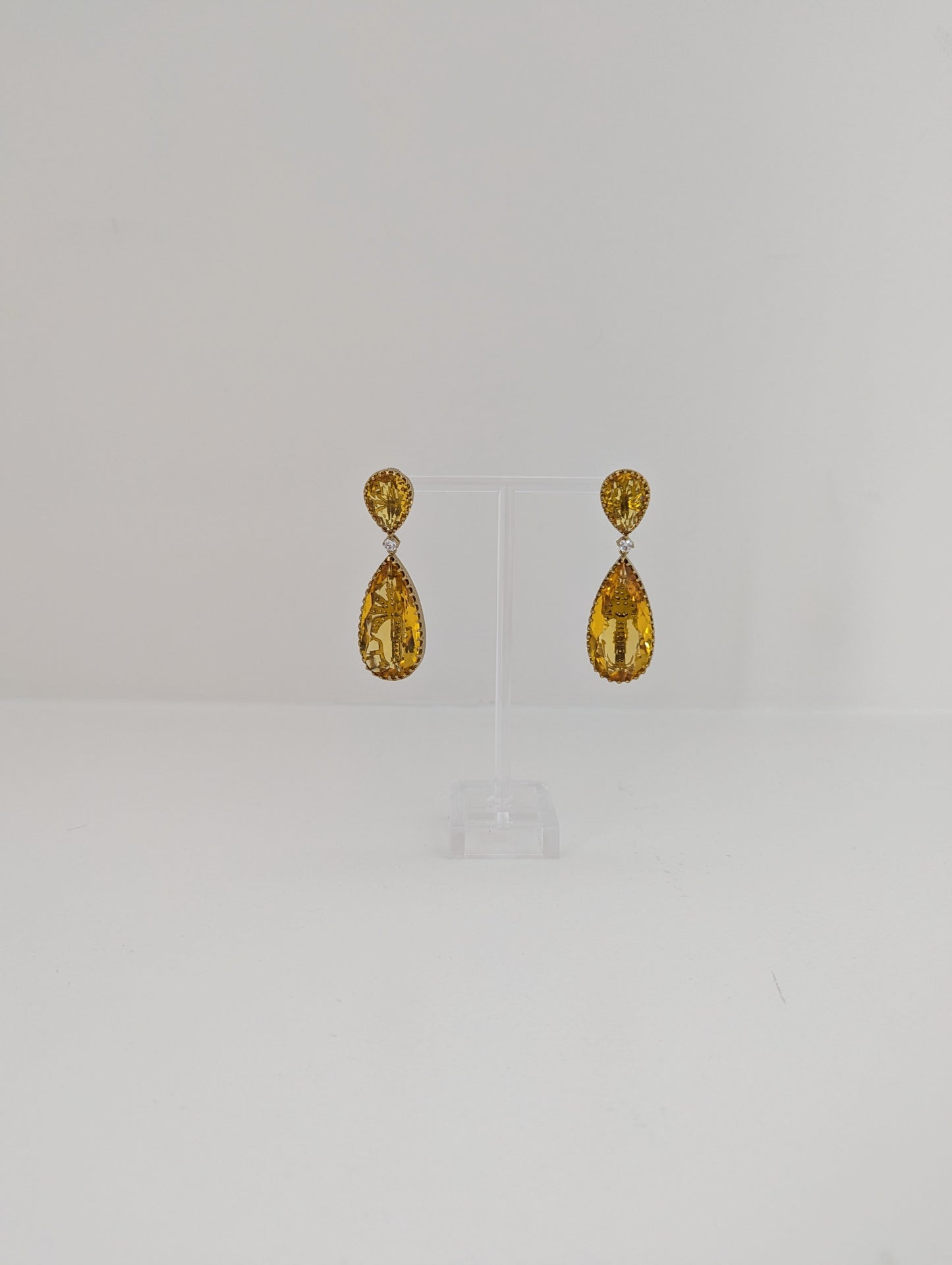 Elysia Earrings - Yellow
