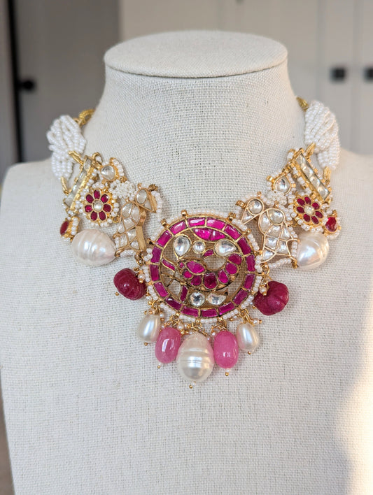 Valencia Pachi Kundan Set
