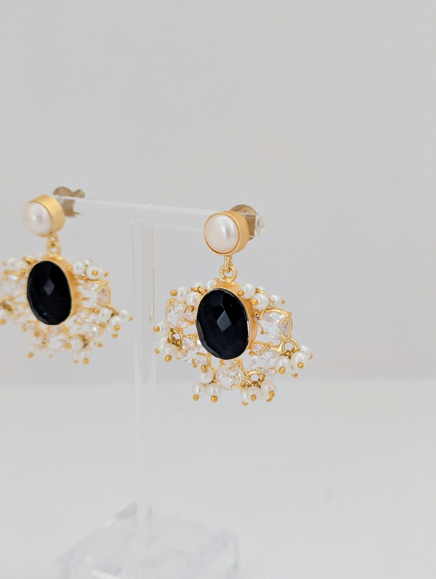 Pearl Veil Set - Black