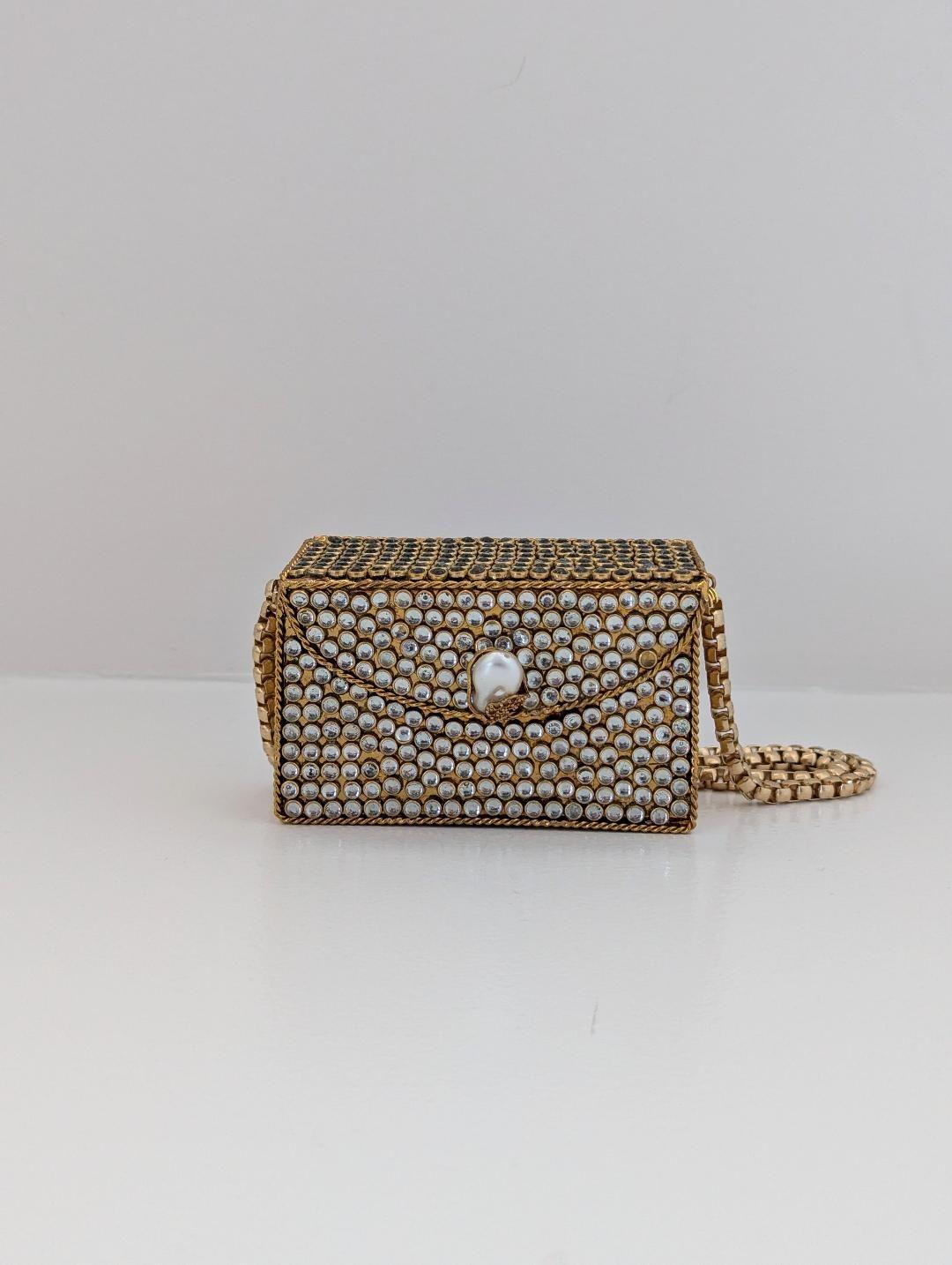 Aveline Mini Kundan Clutch