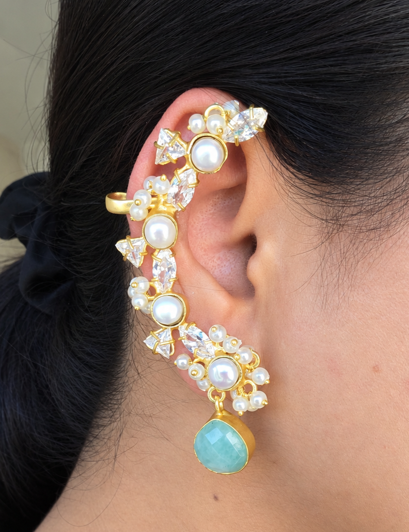 Les Fleur Collection  - Soft Blue/Green