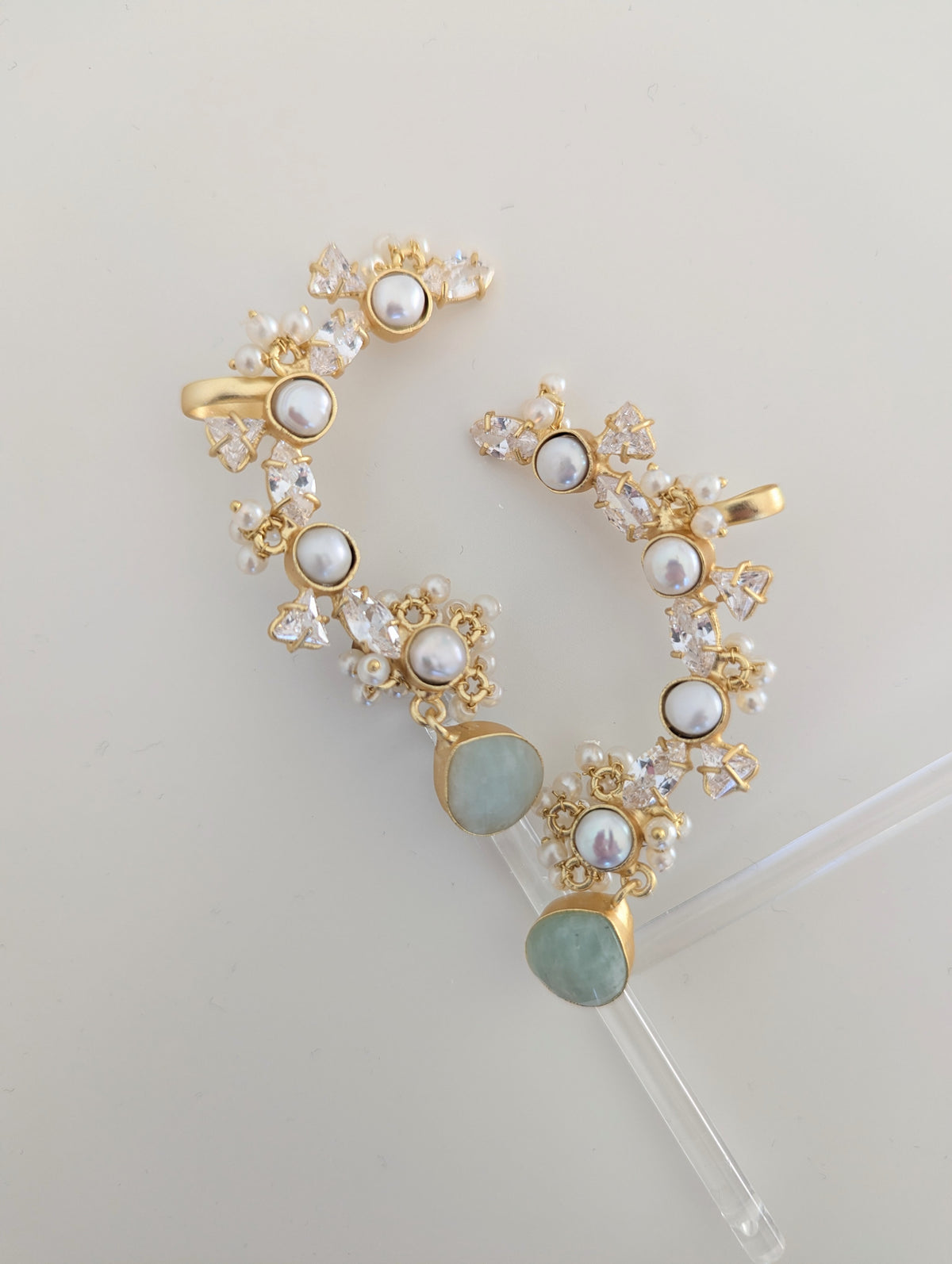 Les Fleur Collection  - Soft Blue/Green