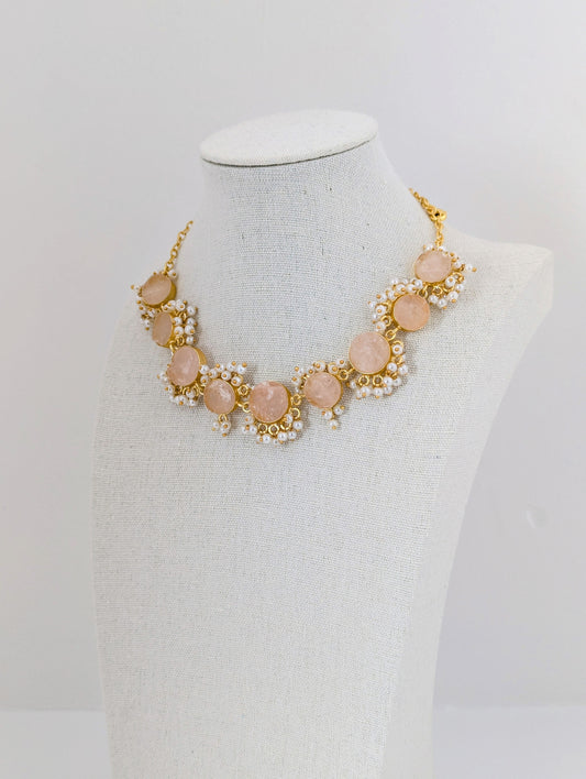 Classic Freshwater Pearl - Roselle Glow