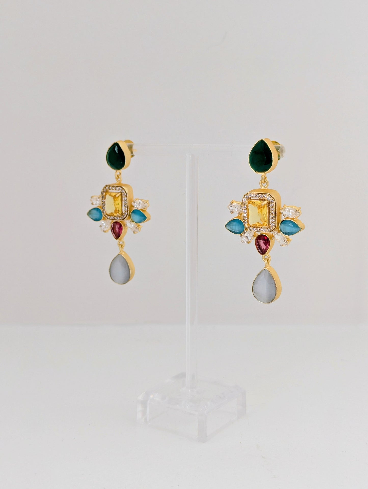 Classic Mimi Freshwater Pearl  Earrings - Sunset Symphony