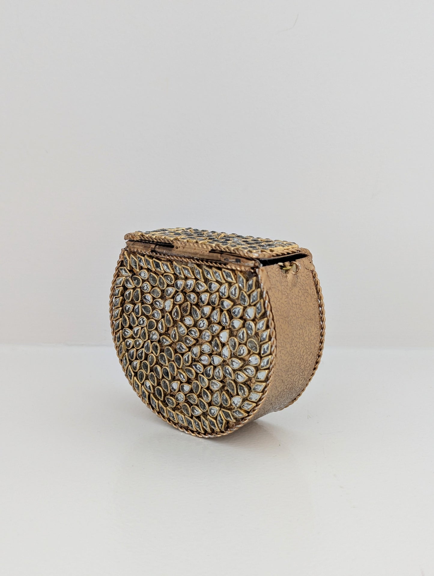 Zareen Mini Kundan Clutch